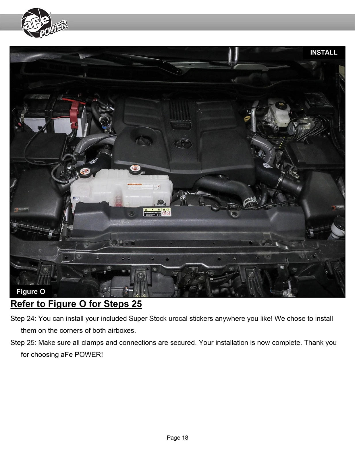 aFe Super Stock Induction System Pro DRY S Media Jeep 22-23 Toyota Tundra V6-3.4L (tt)