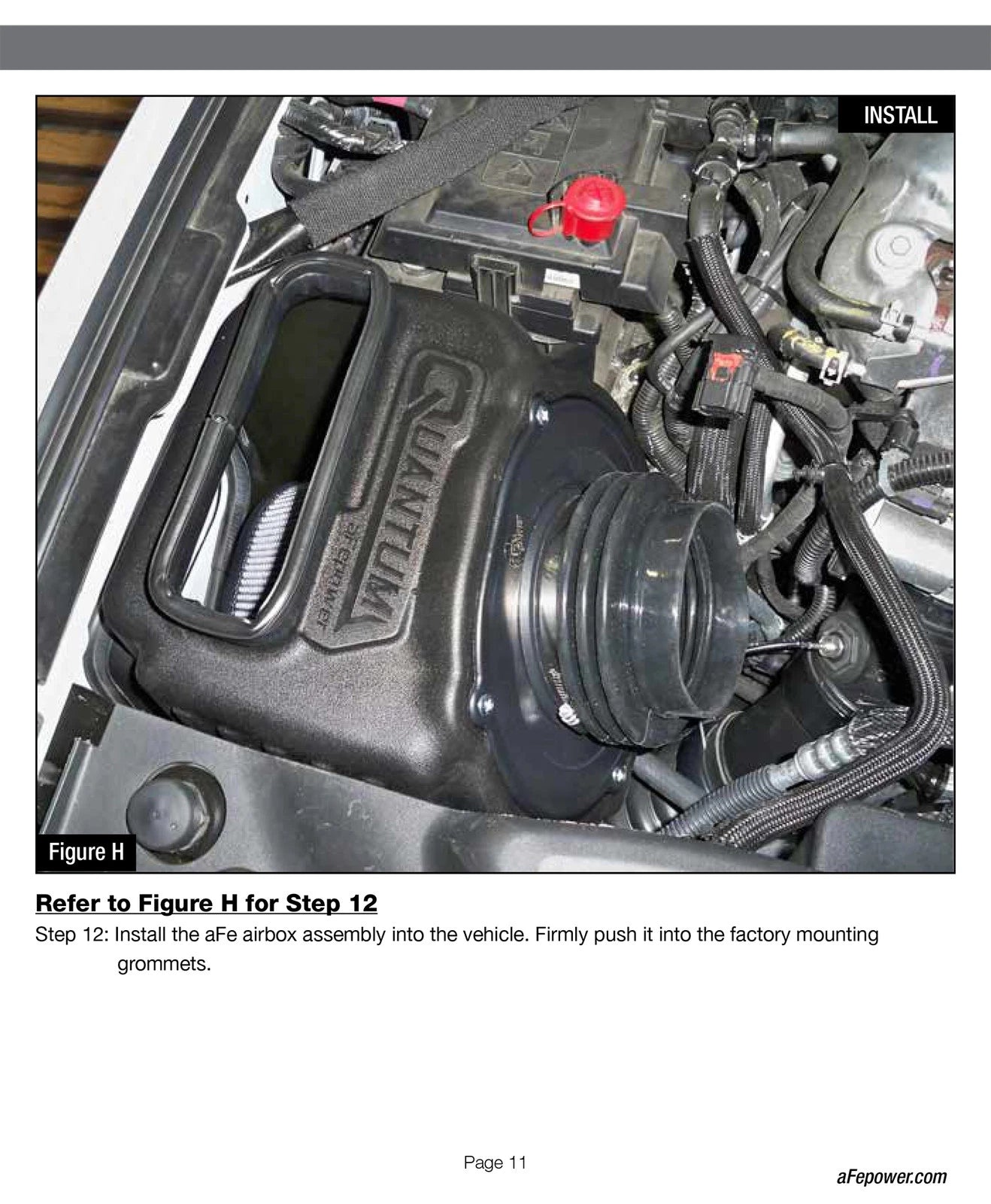 aFe Quantum Pro DRY S Cold Air Intake System 17-18 GM/Chevy Duramax V8-6.6L L5P - Dry