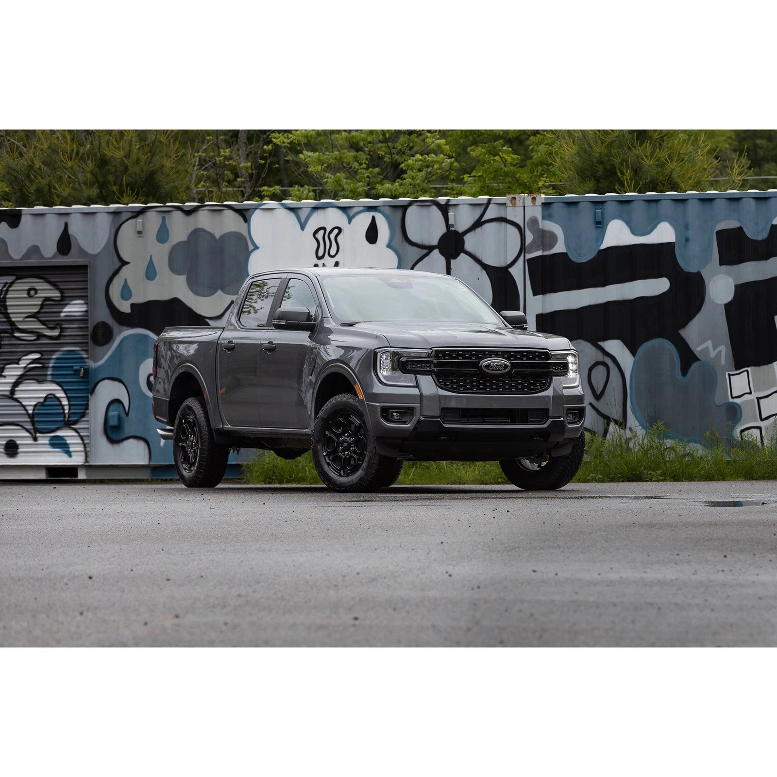 MBRP 2024+ Ford Ranger 2.7L 2.5 into 3in Single Side Exit Cat Back - T304