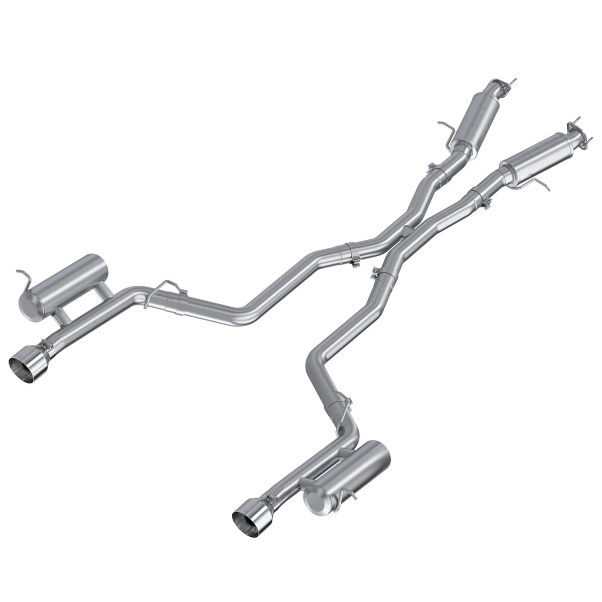 MBRP 2011+ Dodge Durango 3.6L V6 AL Series 3.0in Cat-Back Dual Rear Exit Exhaust