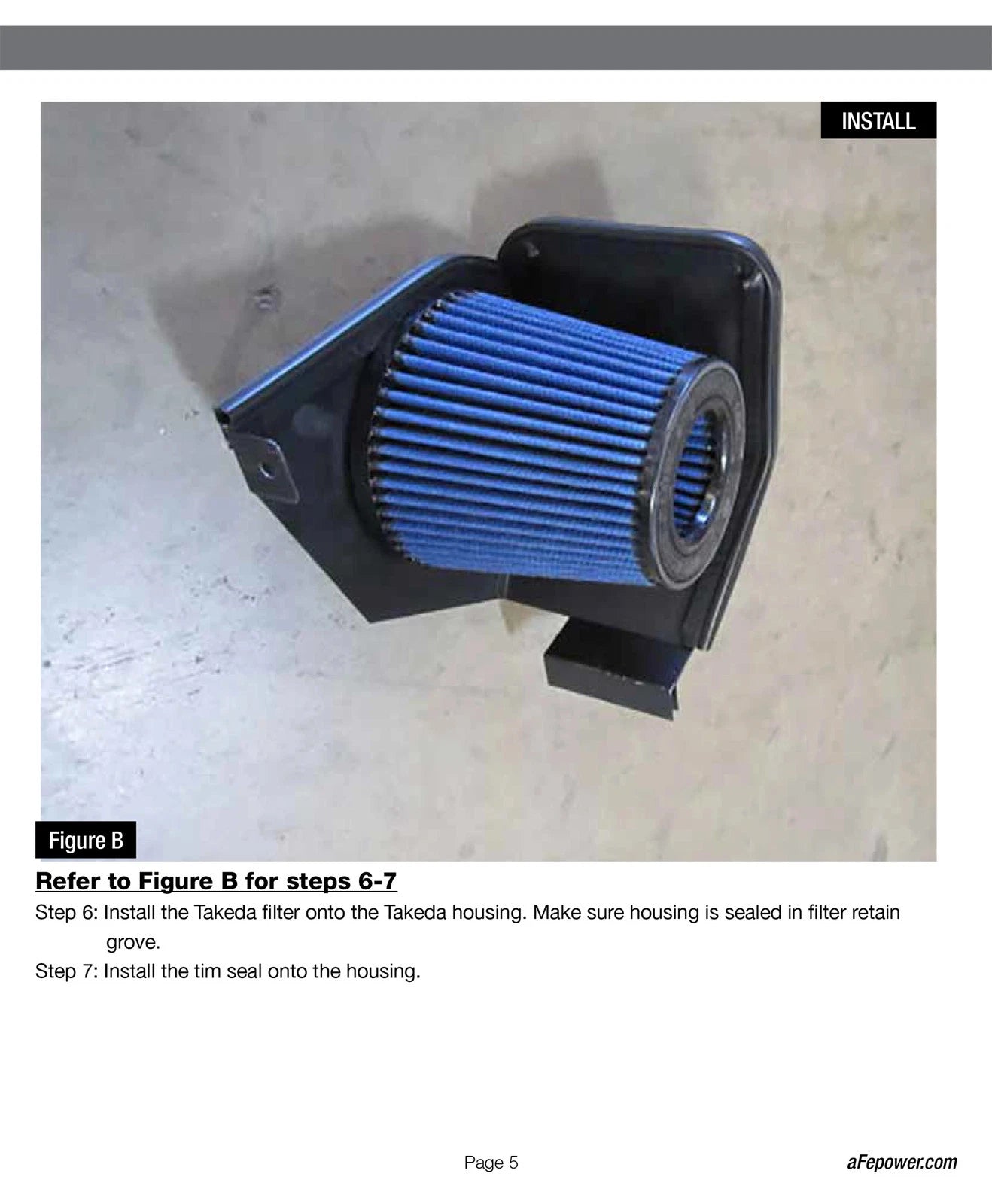 aFe Takeda Intakes Stage-2 Pro 5R 13-14 Dodge Dart 2.0L Black