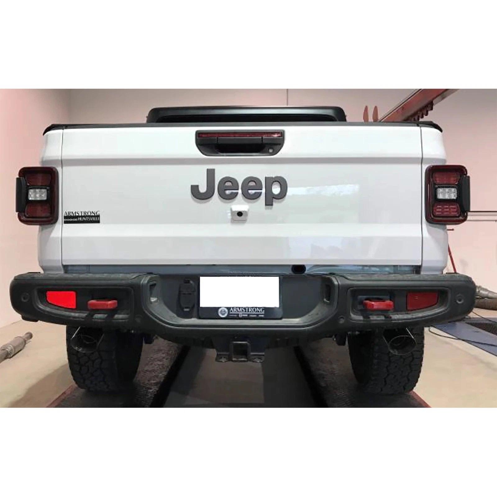 MBRP 2020 Jeep Gladiator 3.6L 2.5in Dual Rear Exit Cat Back Exhaust 304