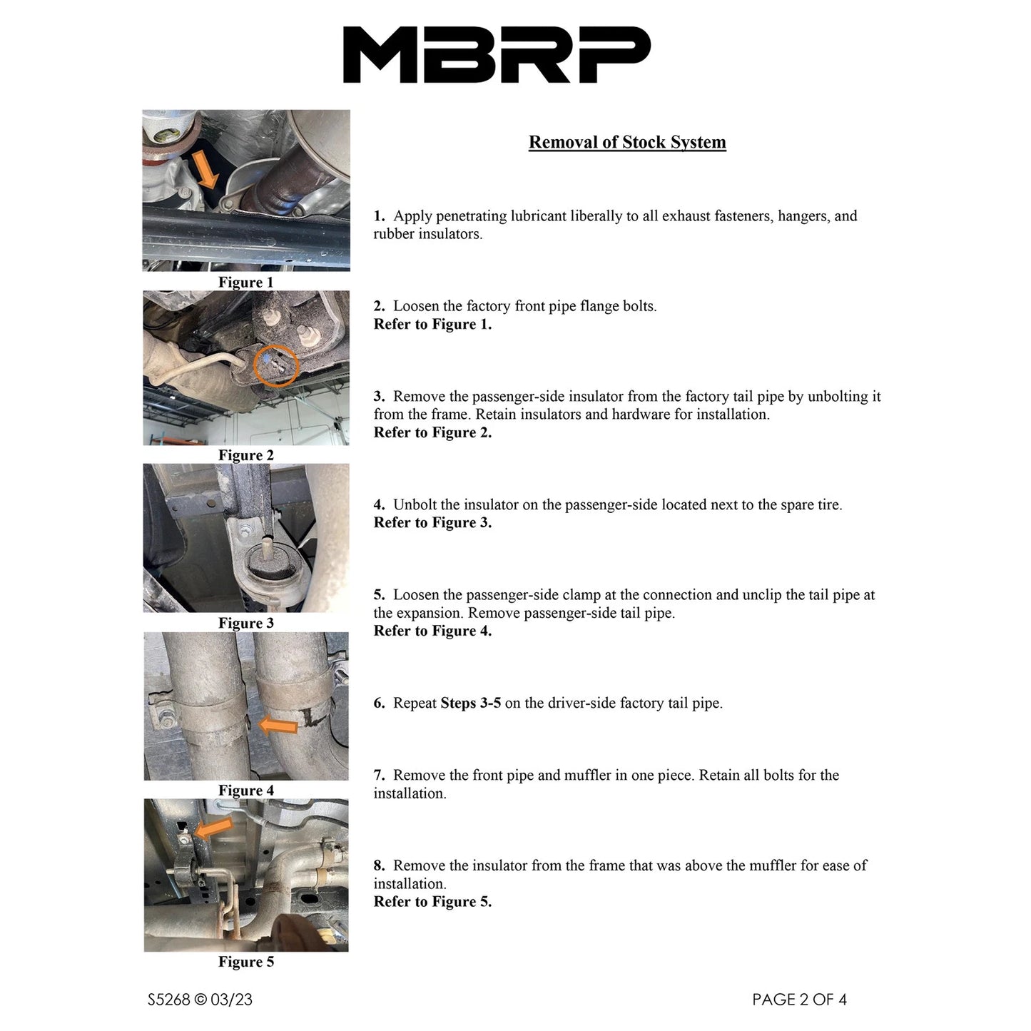 MBRP 22-23 Ford F150 T304 5in OD Carbon Fiber Tip Dual Rear Exit 3in Cat Back Exhaust