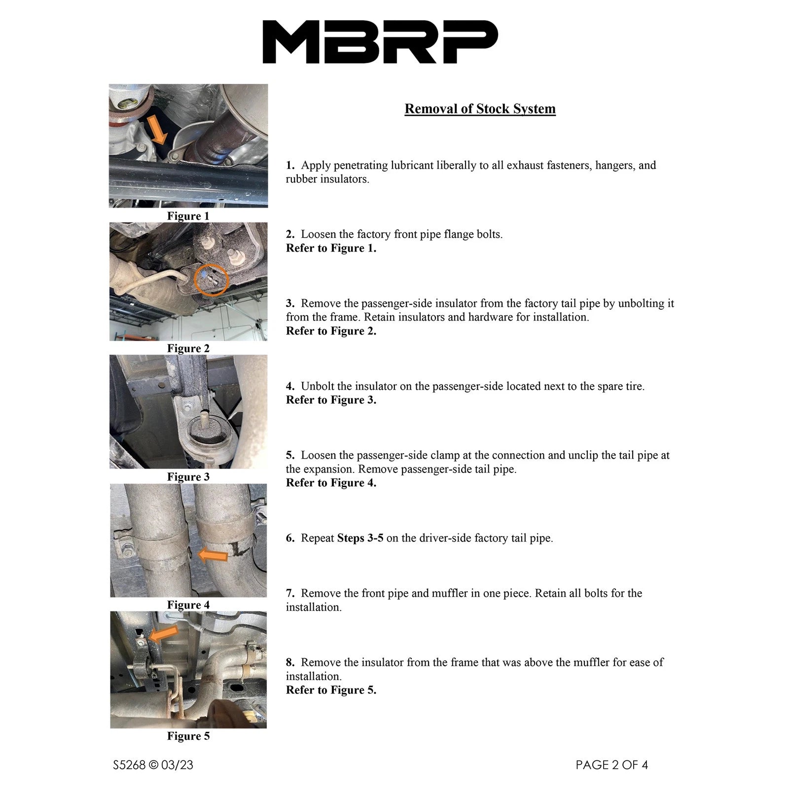 MBRP 22-23 Ford F150 T304 5in OD Carbon Fiber Tip Dual Rear Exit 3in Cat Back Exhaust
