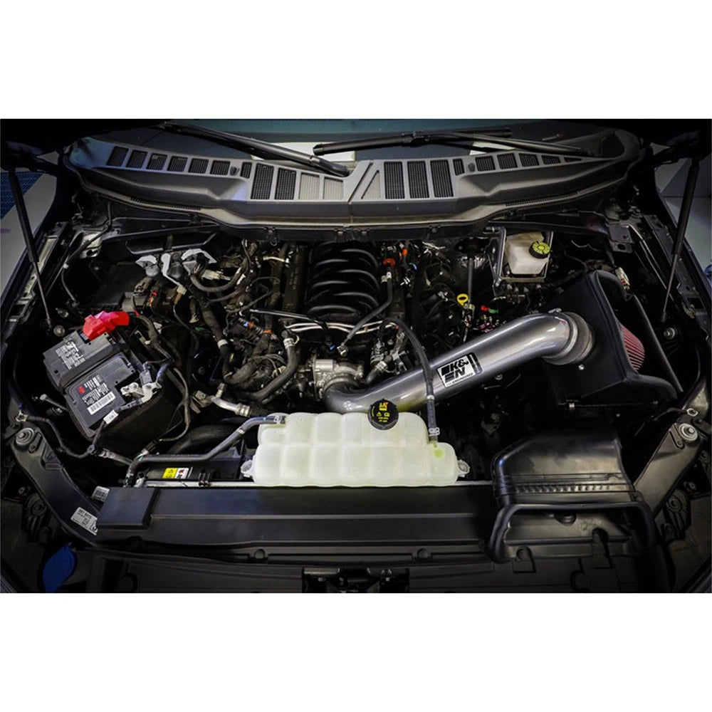 K&N 2021+ Ford F-150 V8-5.0L F/I High Flow Performance Intake Kit