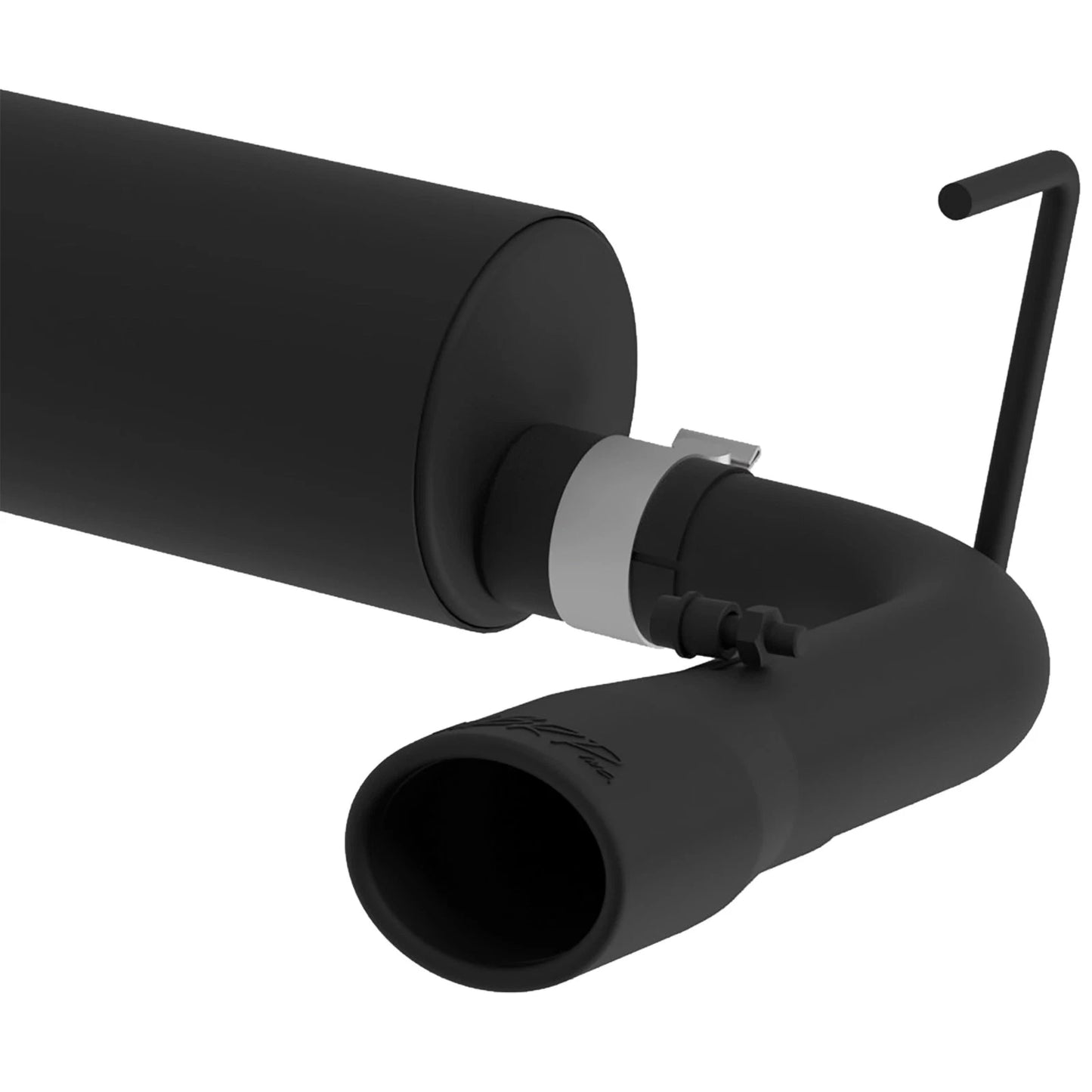 MBRP 12 Jeep Wrangler/ Rubicon 3.6L Cat Back Single Rear Exit Black Exhaust