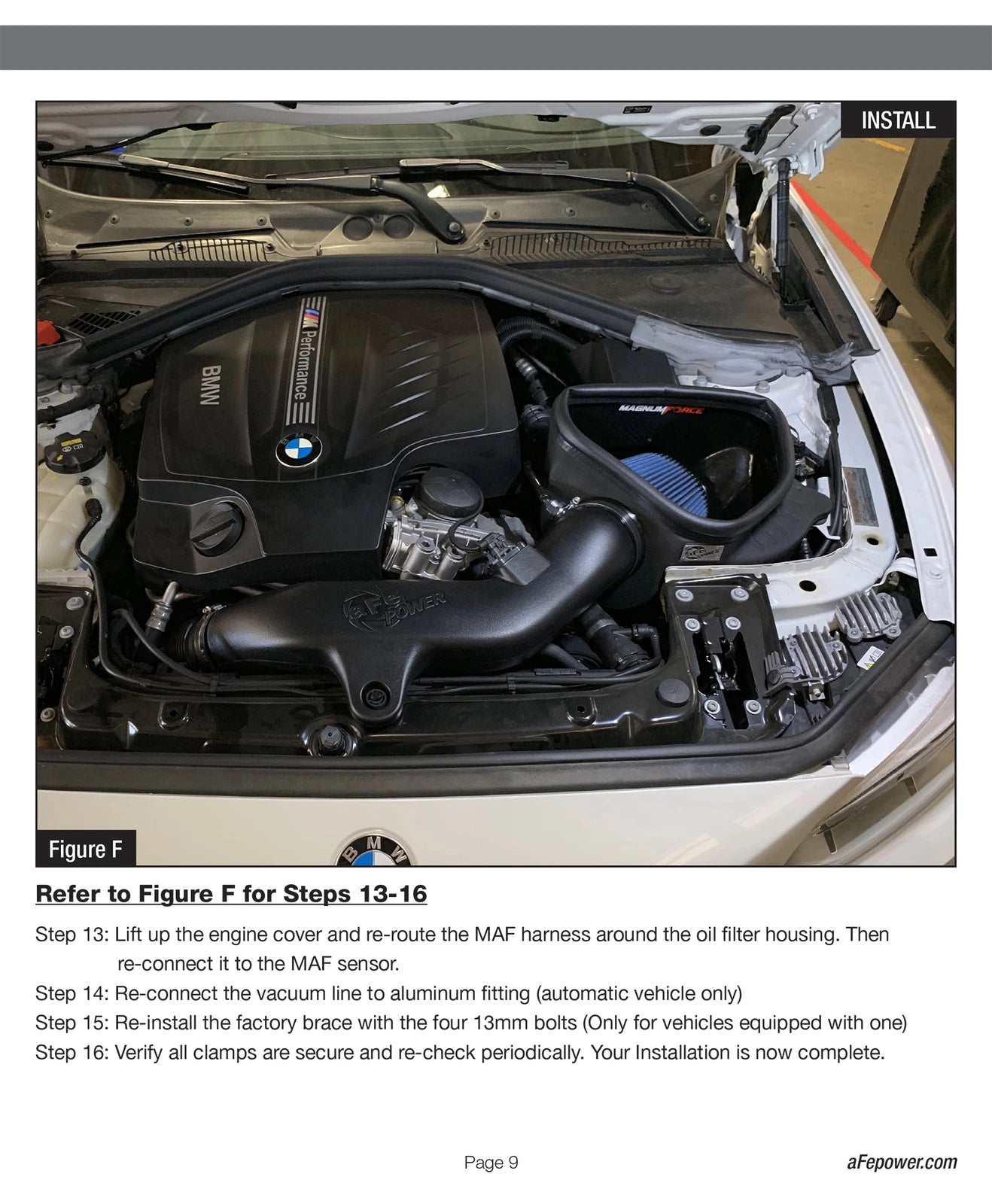 AFe Magnum FORCE Stage-2 Cold Air Intake System w/Pro Dry S Media 12-15 BMW 335i F30
