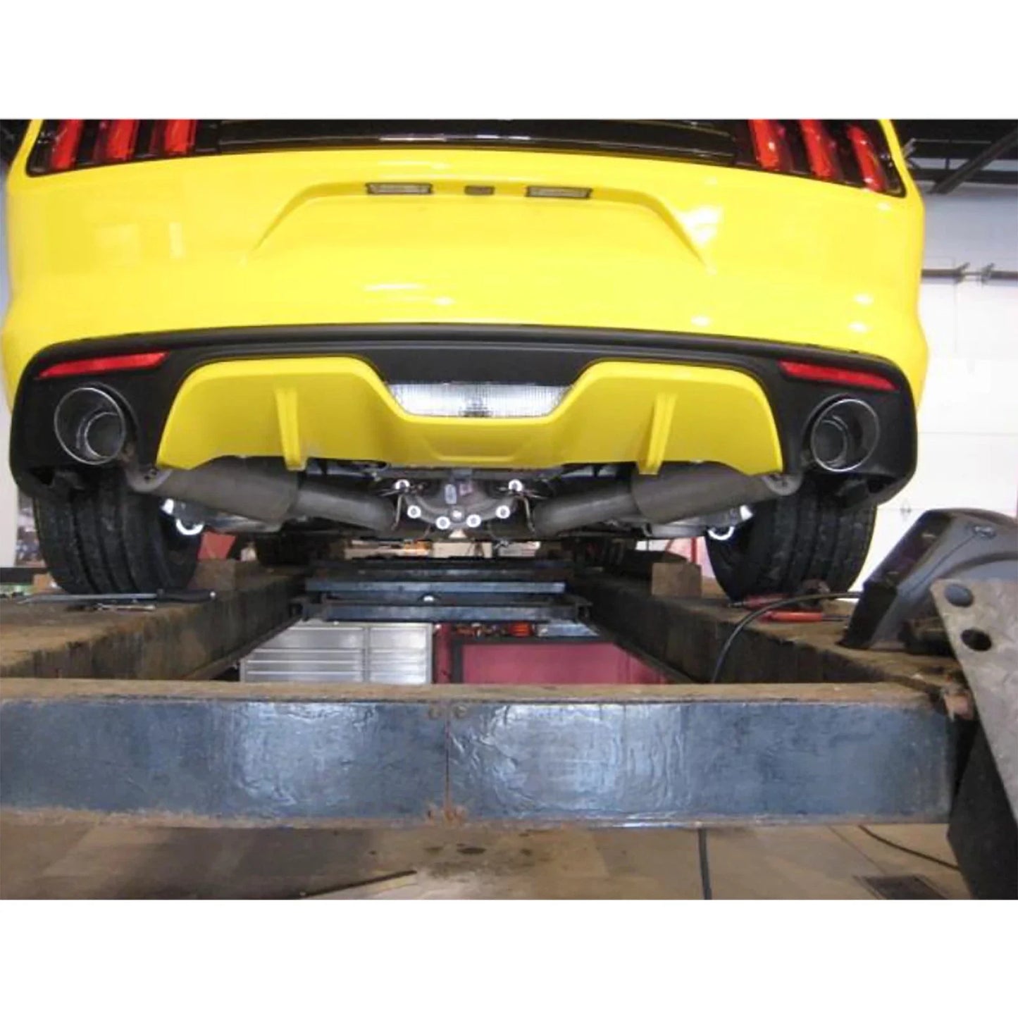 MBRP 15 Ford Mustang GT 5.0 Convertible T409 3in Cat Back Dual Split Rear Exit (Street Version)
