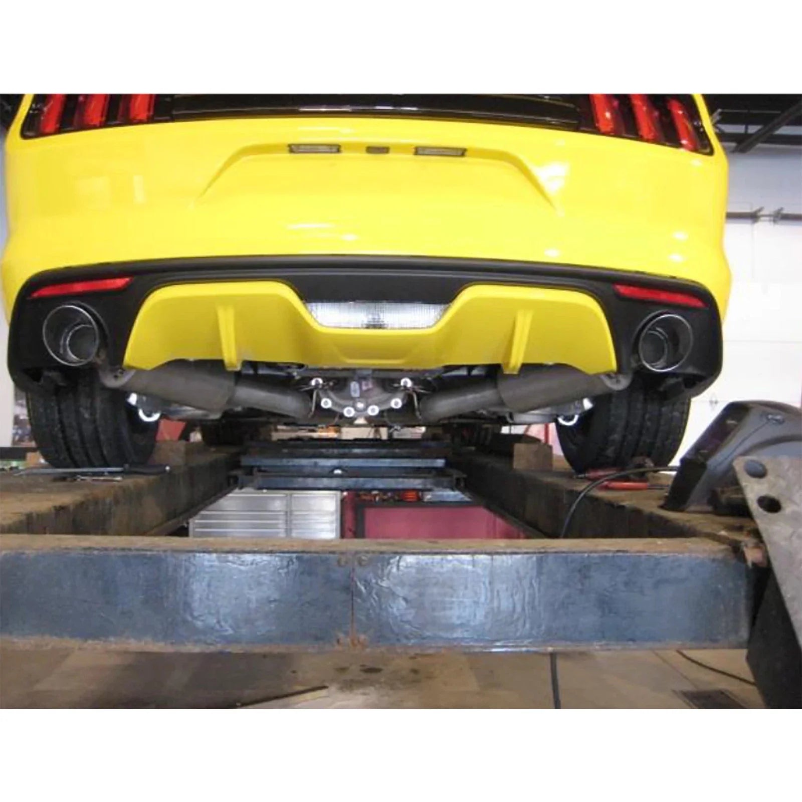 MBRP 15 Ford Mustang GT 5.0 Convertible T409 3in Cat Back Dual Split Rear Exit (Street Version)