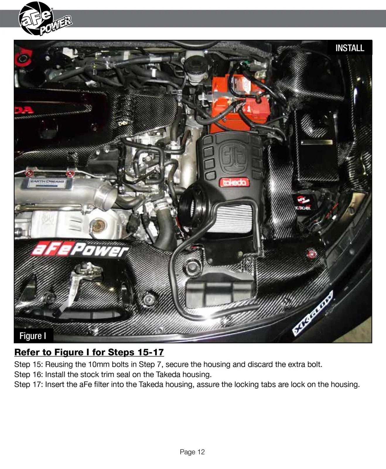 aFe Momentum GT Pro 5R Cold Air Intake System 2017 Honda Civic Type R L4-2.0L (t)