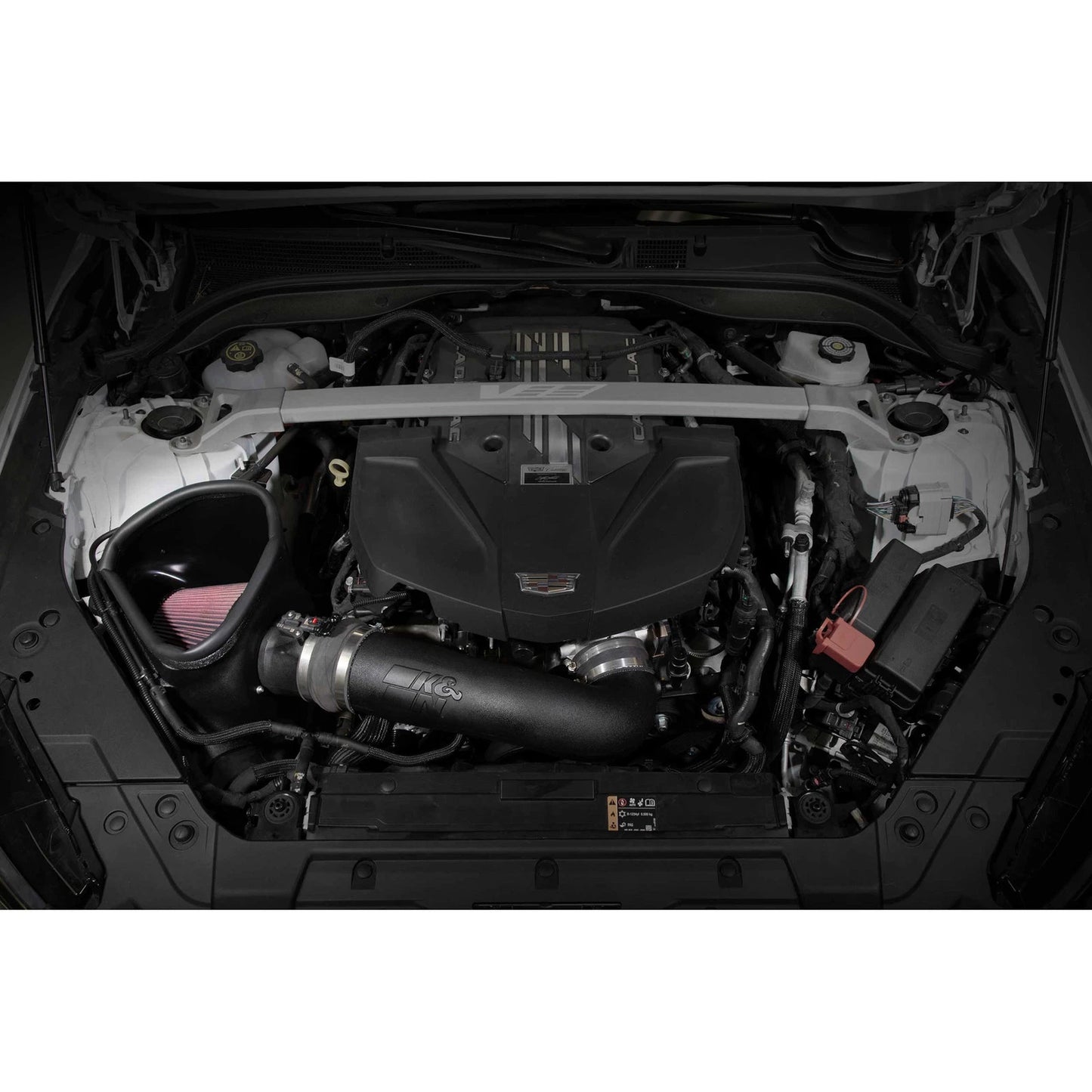 K&N 22-24 Cadillac CT5 6.2L V8 Performance Air Intake System