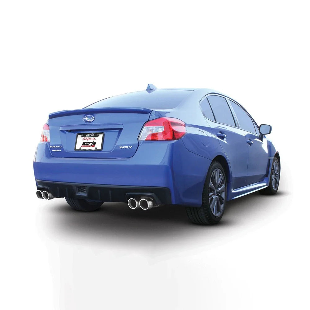 Borla 11-14 Subaru Impreza WRX/STI Sedan 4dr ATAK SS Catback Exhaust