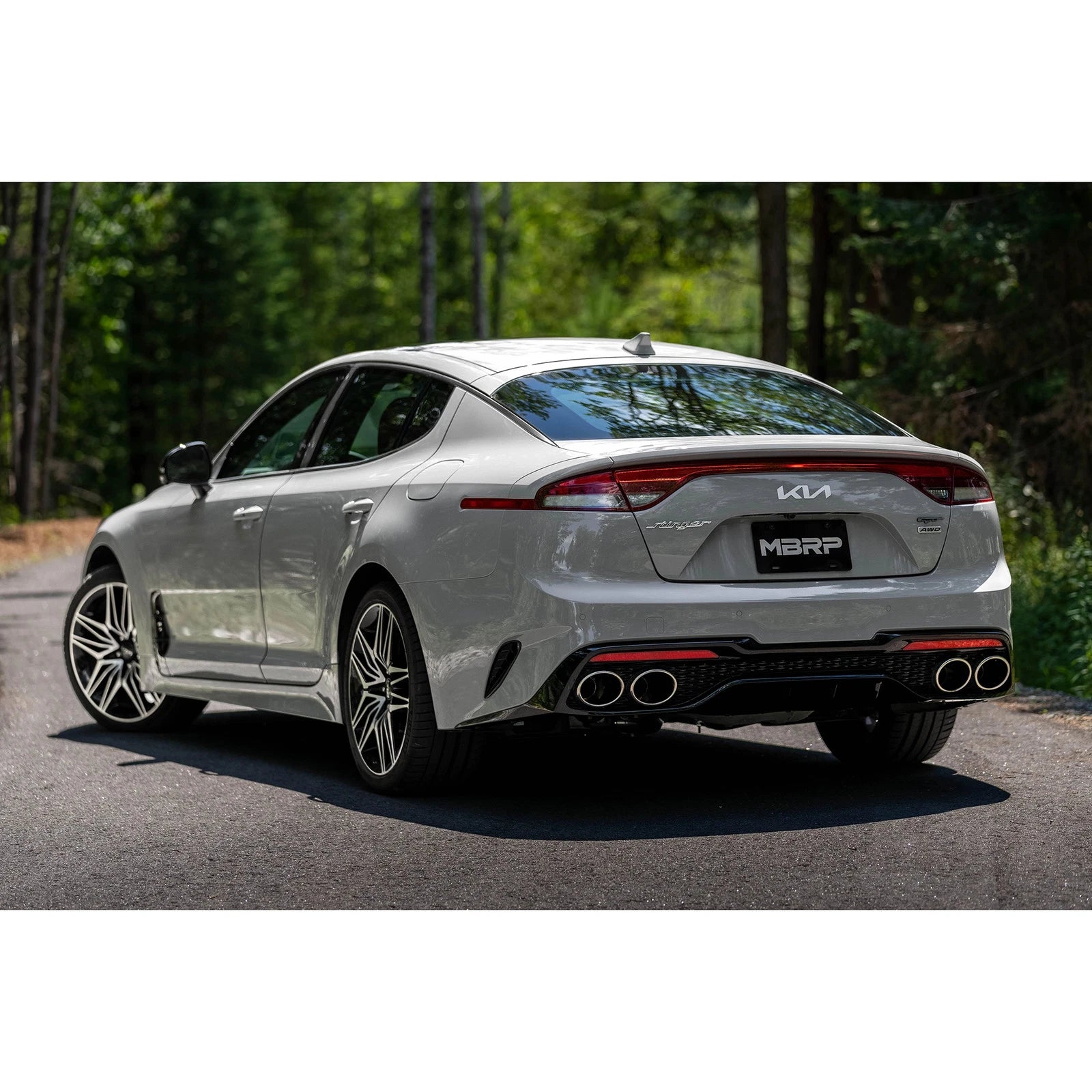 MBRP 2018+ Kia Stinger 3.3L RWD/AWD 2.5in Cat Back Dual Rear Exit w/o Tips