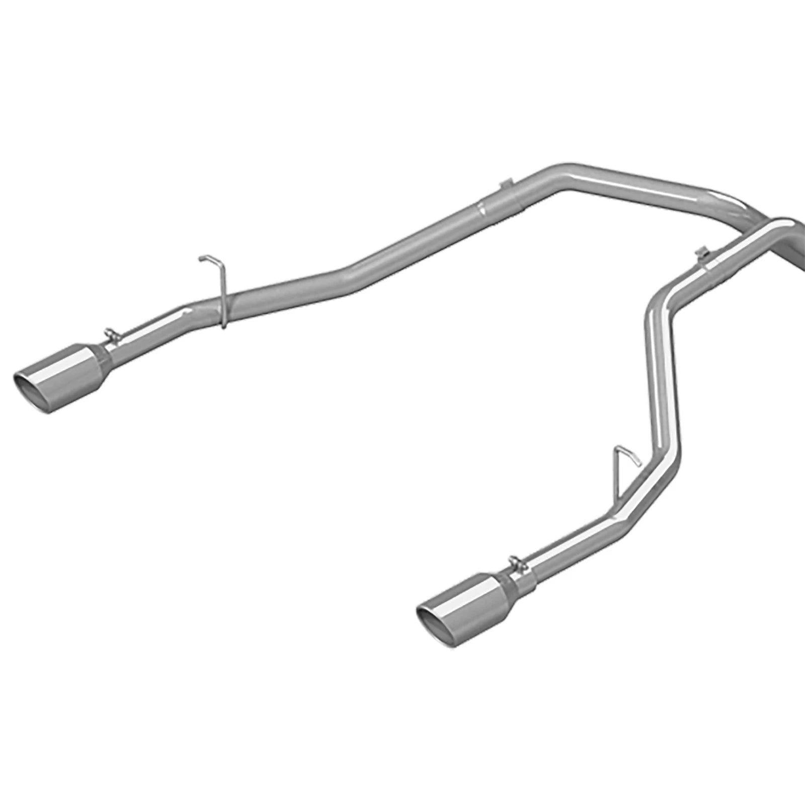 MBRP 2019 Ram 1500 5.7L (CrewCab & QuadCab ONLY) 2.5in Cat Back Dual Split Rear w/ 4.5in Tip - T304