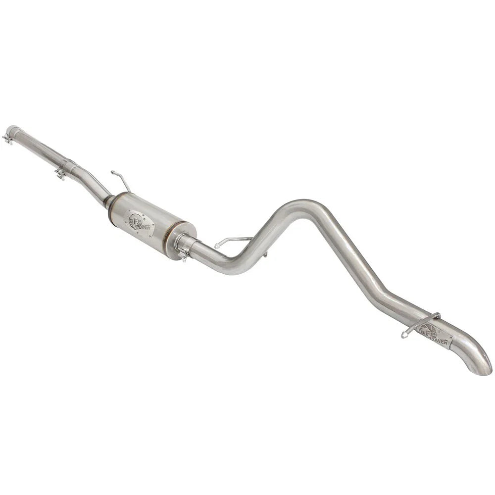 aFe MACHForce XP 2.5in SS-409 Cat-Back Exhaust 07-16 Jeep Wrangler (JK) V6-3.6L/3.8L (2-4 Door)