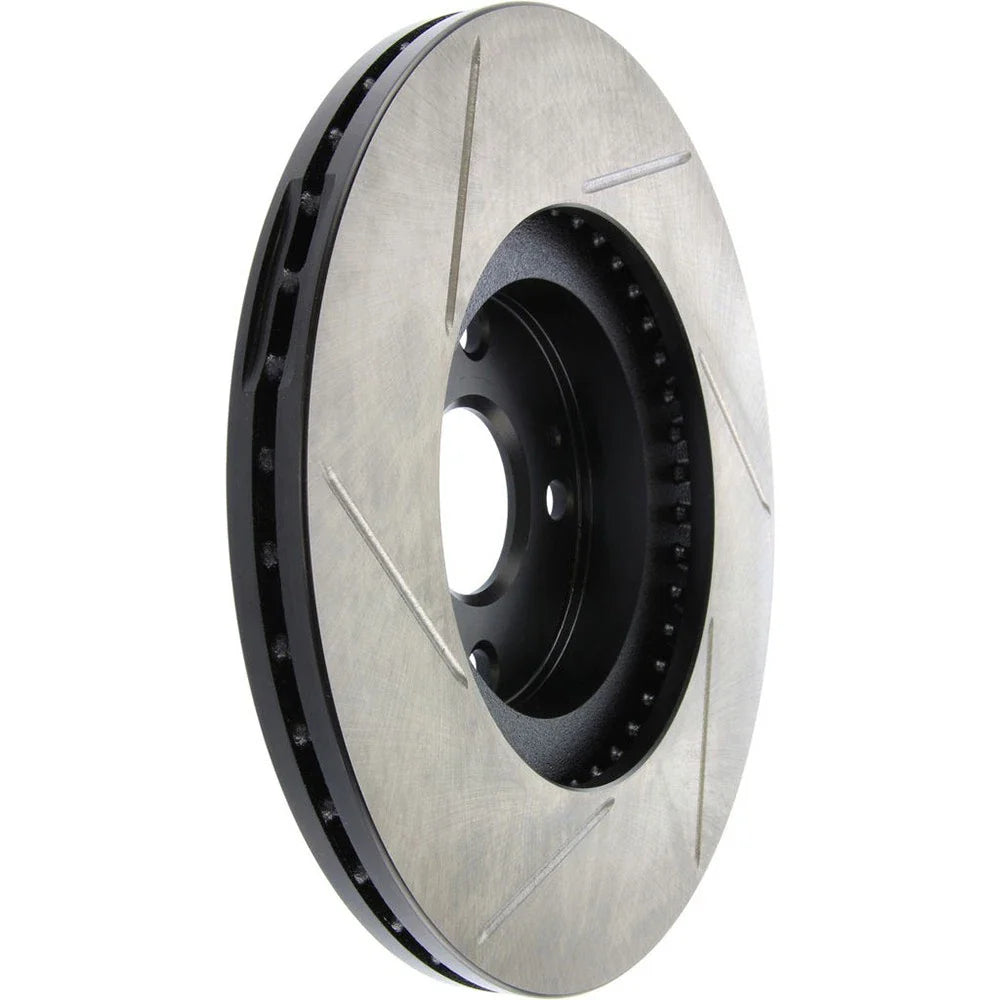 StopTech Power Slot 01-05 Mazda Miata Sport Suspension/Turbo SportStop Slotted Front Right Rotor