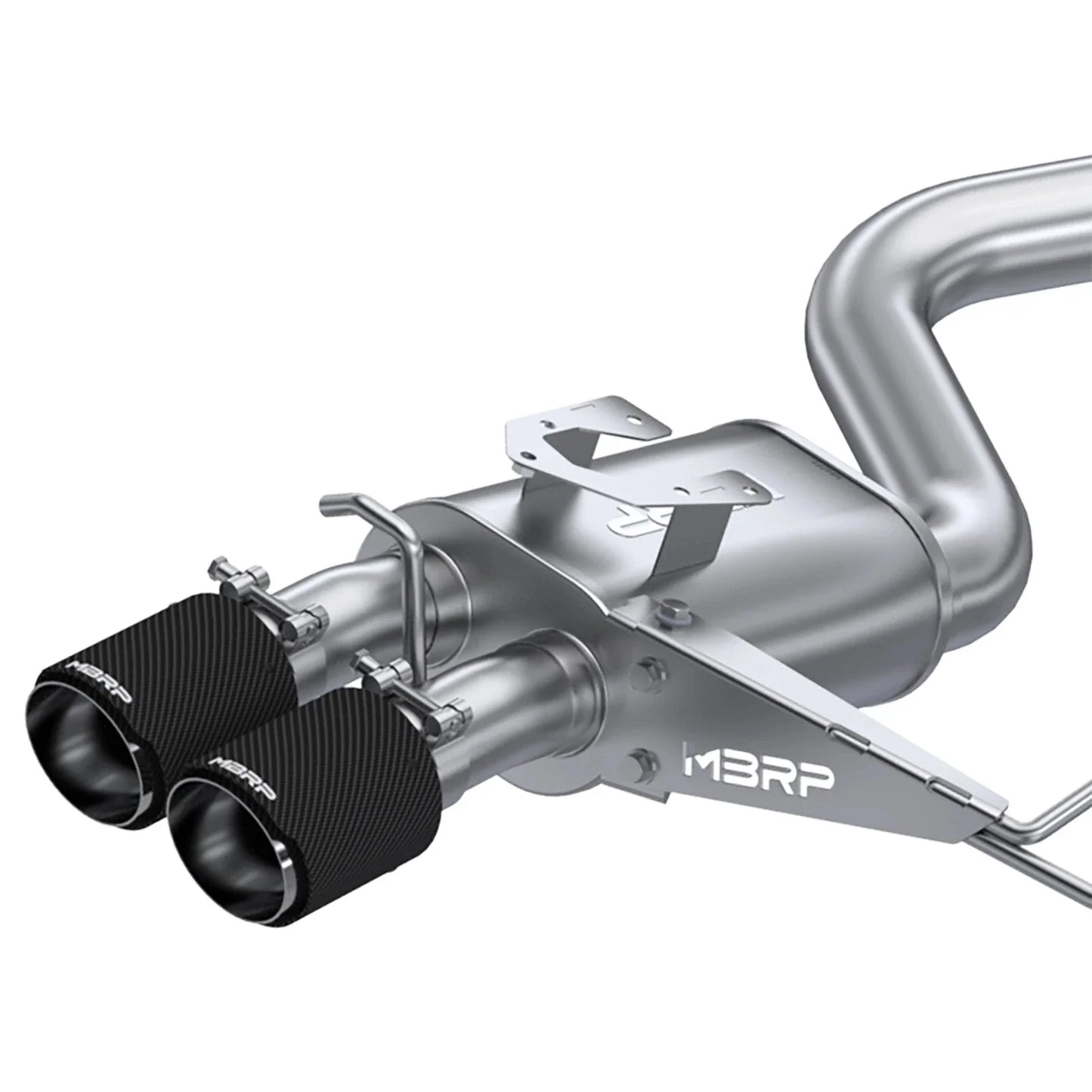 MBRP 2023 Toyota Corolla GR 1.6L T304 SS 3in Cat-Back Dual Center Rear w/ Burnt End Tips