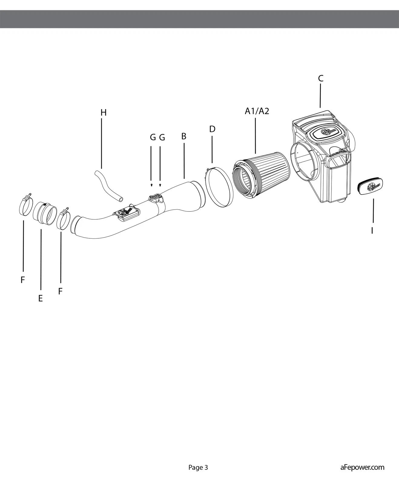 aFe Momentum GT PRO 5R Stage-2 Intake System 05-15 Nissan Xterra 4.0L V6