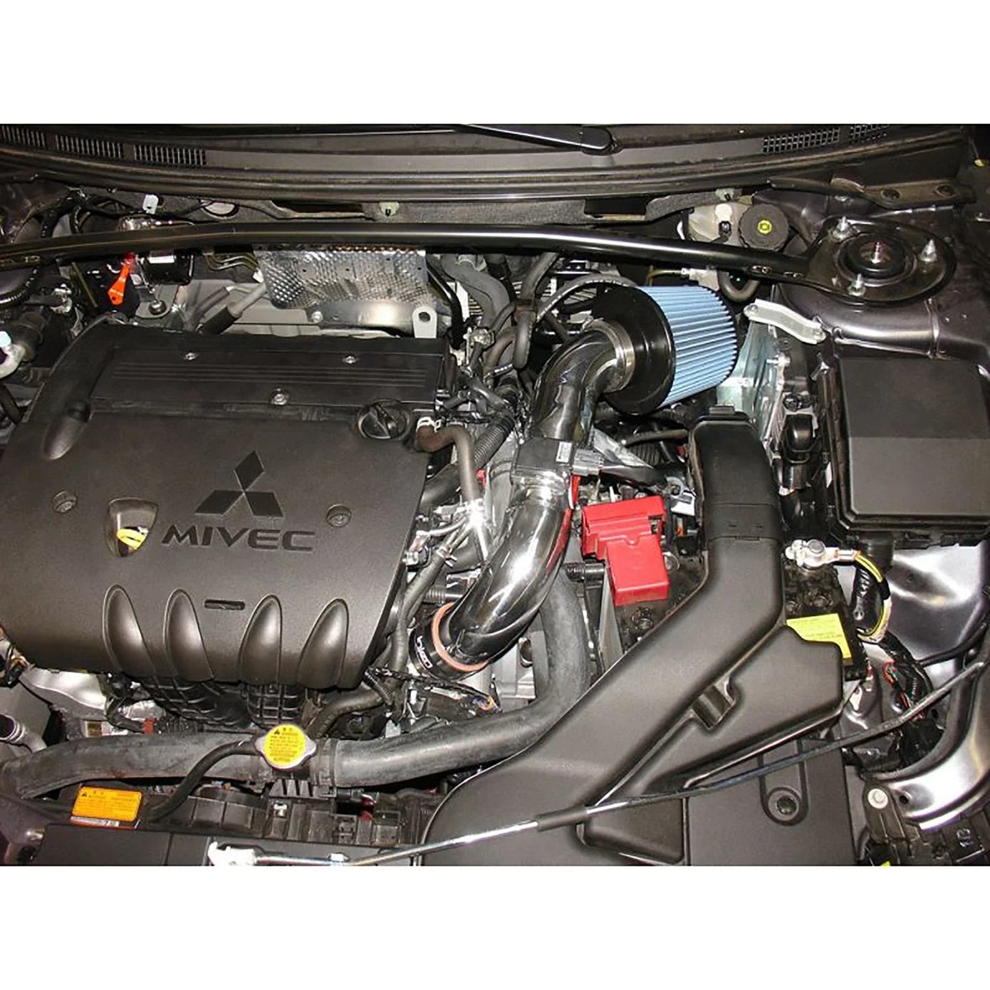 Injen 08-13 Lancer/Outlander Sport 2.0L 4 Cyl. Polished Short Ram Intake w/ MR Tech/Air Fusion