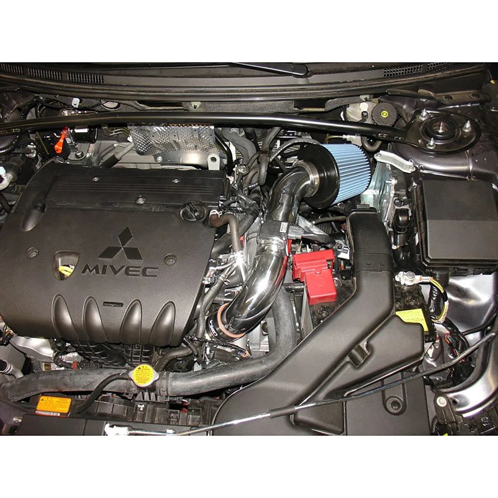 Injen 08-13 Lancer/Outlander Sport 2.0L 4 Cyl. Polished Short Ram Intake w/ MR Tech/Air Fusion