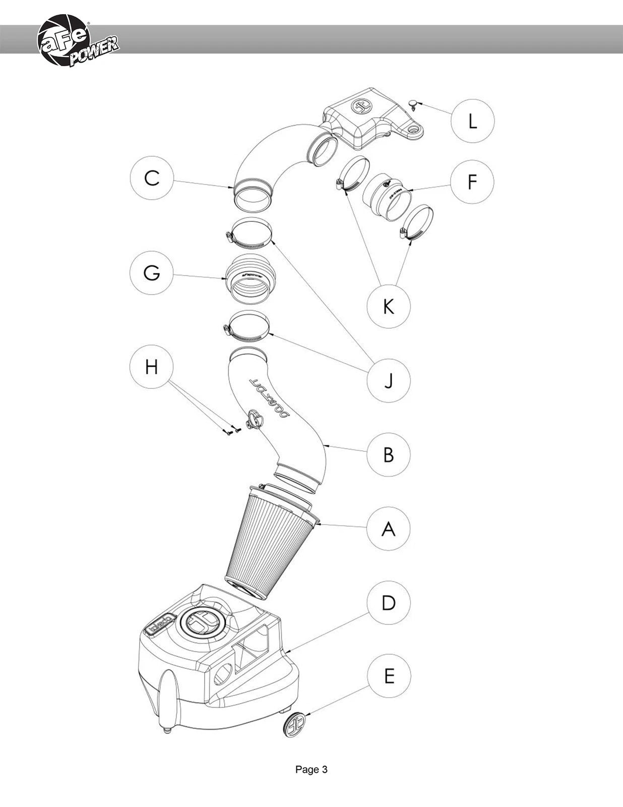 aFe Takeda Momentum Pro 5R Cold Air Intake System 20-22 Subaru Outback H4-2.5L