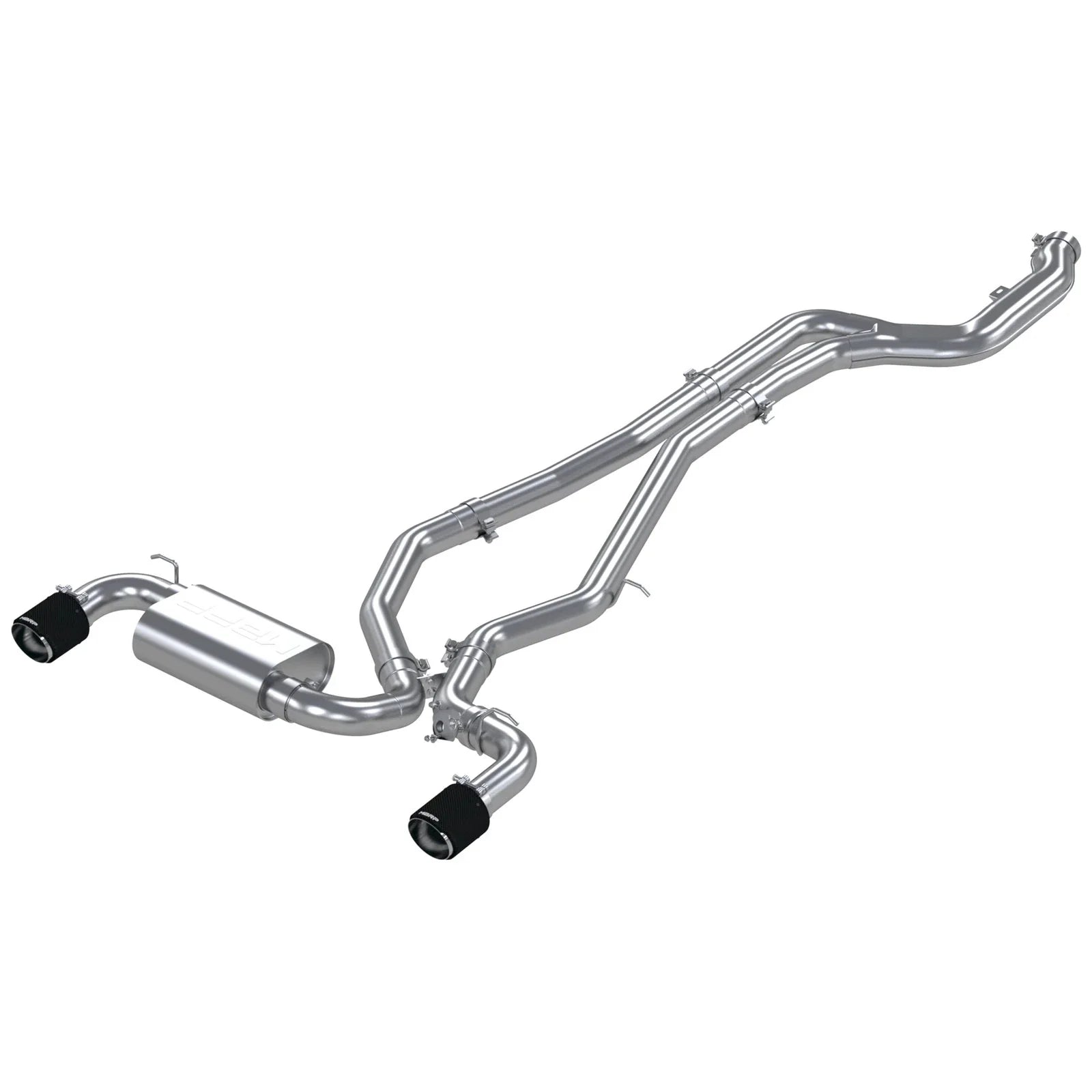 MBRP 2020+ Toyota Supra 3.0L 3in Catback Dual Rear Carbon Fiber Tips - T304