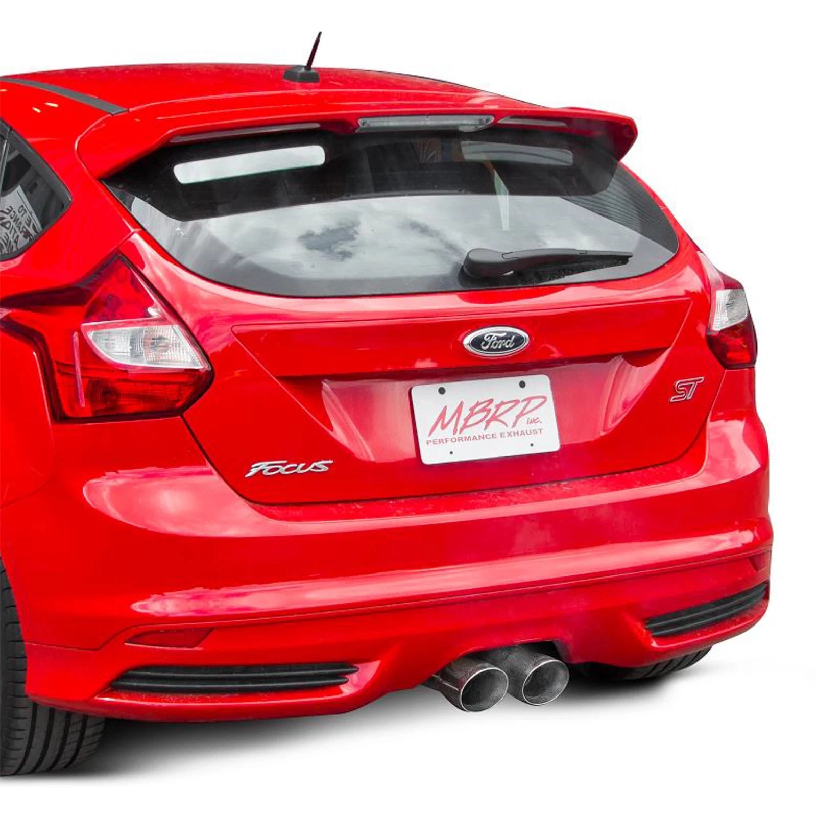 MBRP 13-14 Ford Focus ST 2.0L EcoBoost Dual Center Outlet T304 3in Cat Back