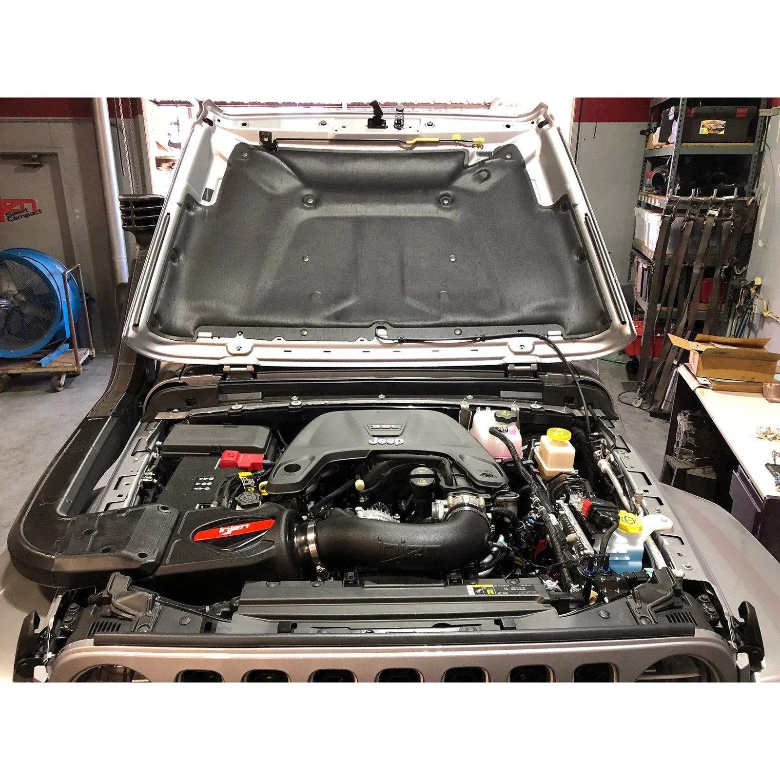 Injen 2018 Jeep Wrangler 3.6L Evolution Air Intake w/Oiled Filter