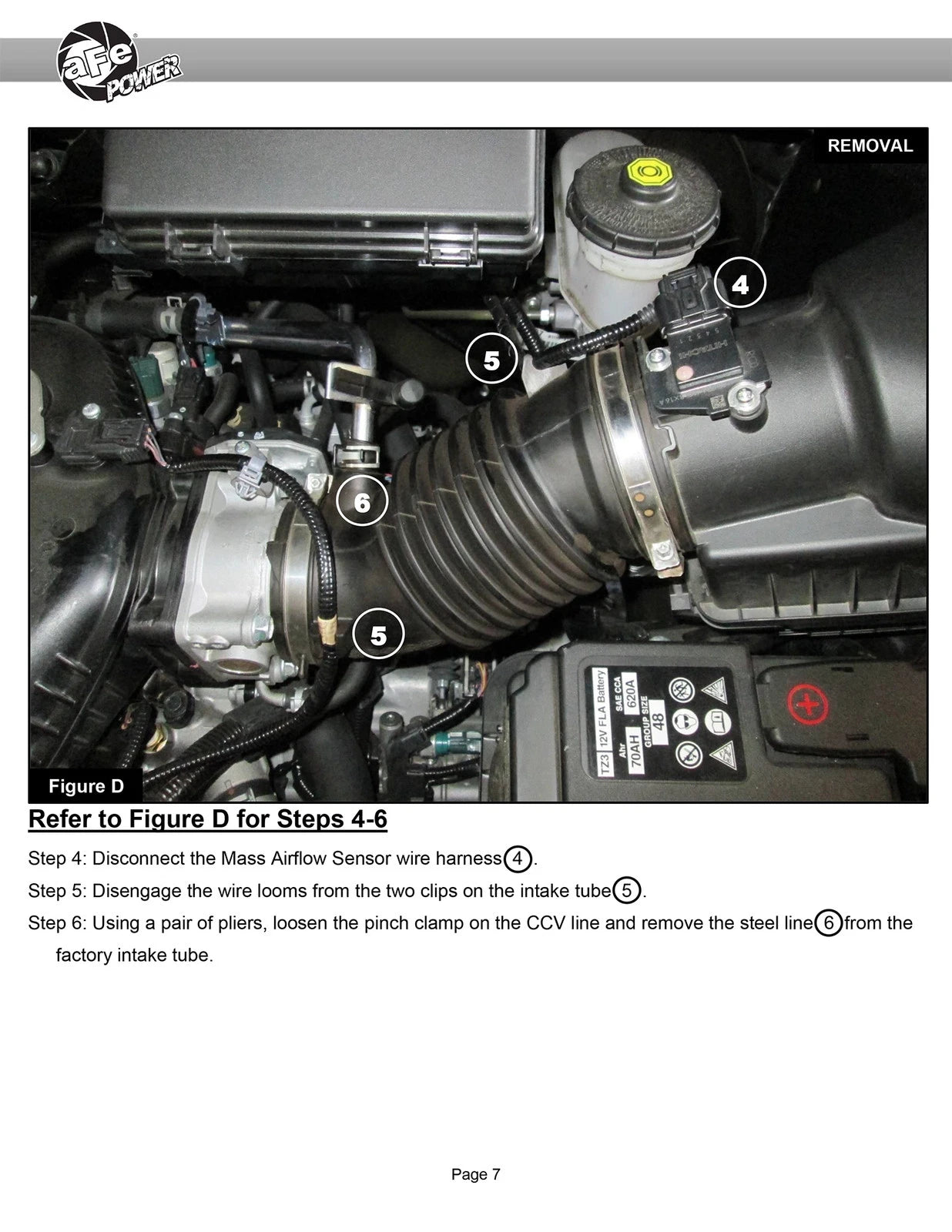 aFe Takeda Momentum Pro Dry S Cold Air Intake System 17-19 Honda Ridgeline V6-3.5L