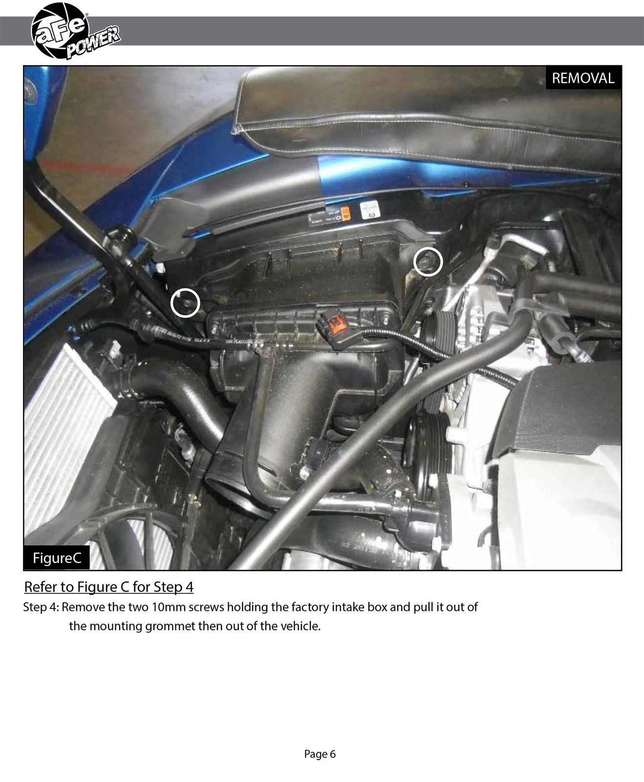 aFe Momentum Carbon Fiber Cold Air Intake System PDS/P5R 15-16 Chevrolet Corvette Z06 V8-6.2L