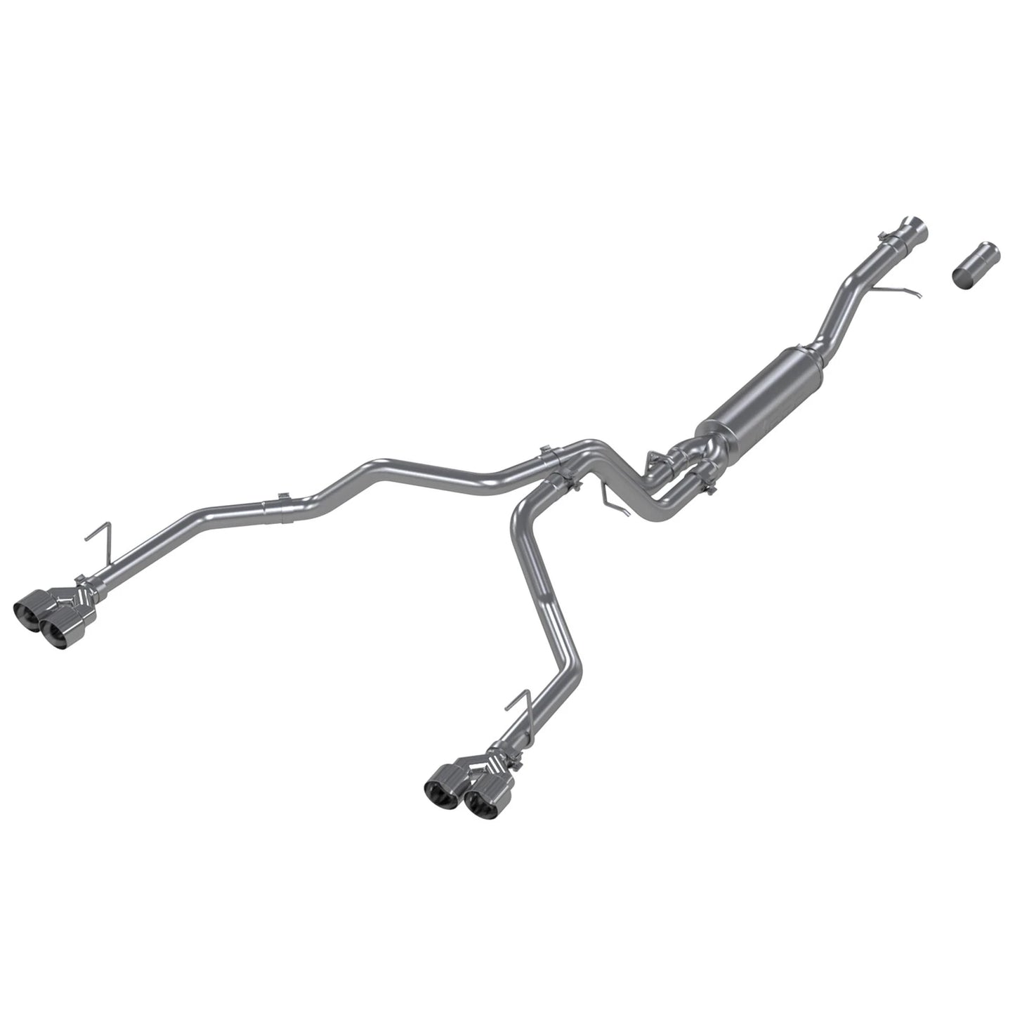 MBRP 2021+ Chevy Tahoe / GMC Yukon Alum. 3in Cat-Back Dual Split Exhaust w/ Quad Tips