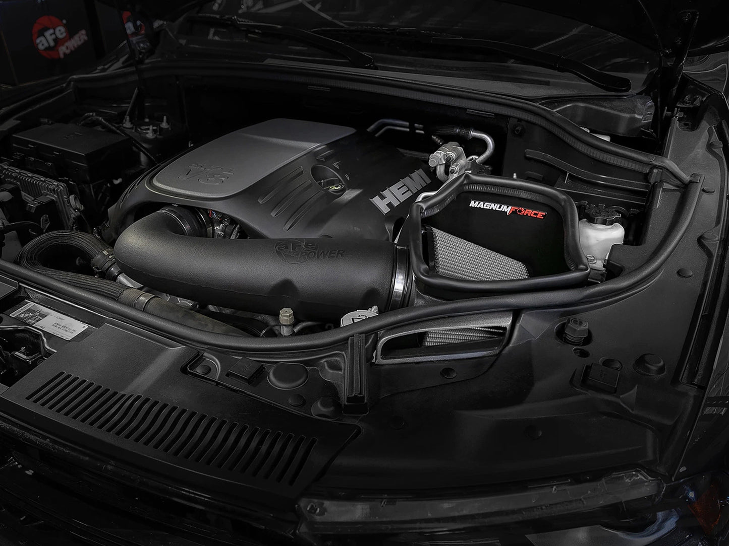 aFe Magnum FORCE Pro Dry S Cold Air Intake System 11-19 Jeep Grand Cherokee (WK2) V8-5.7L