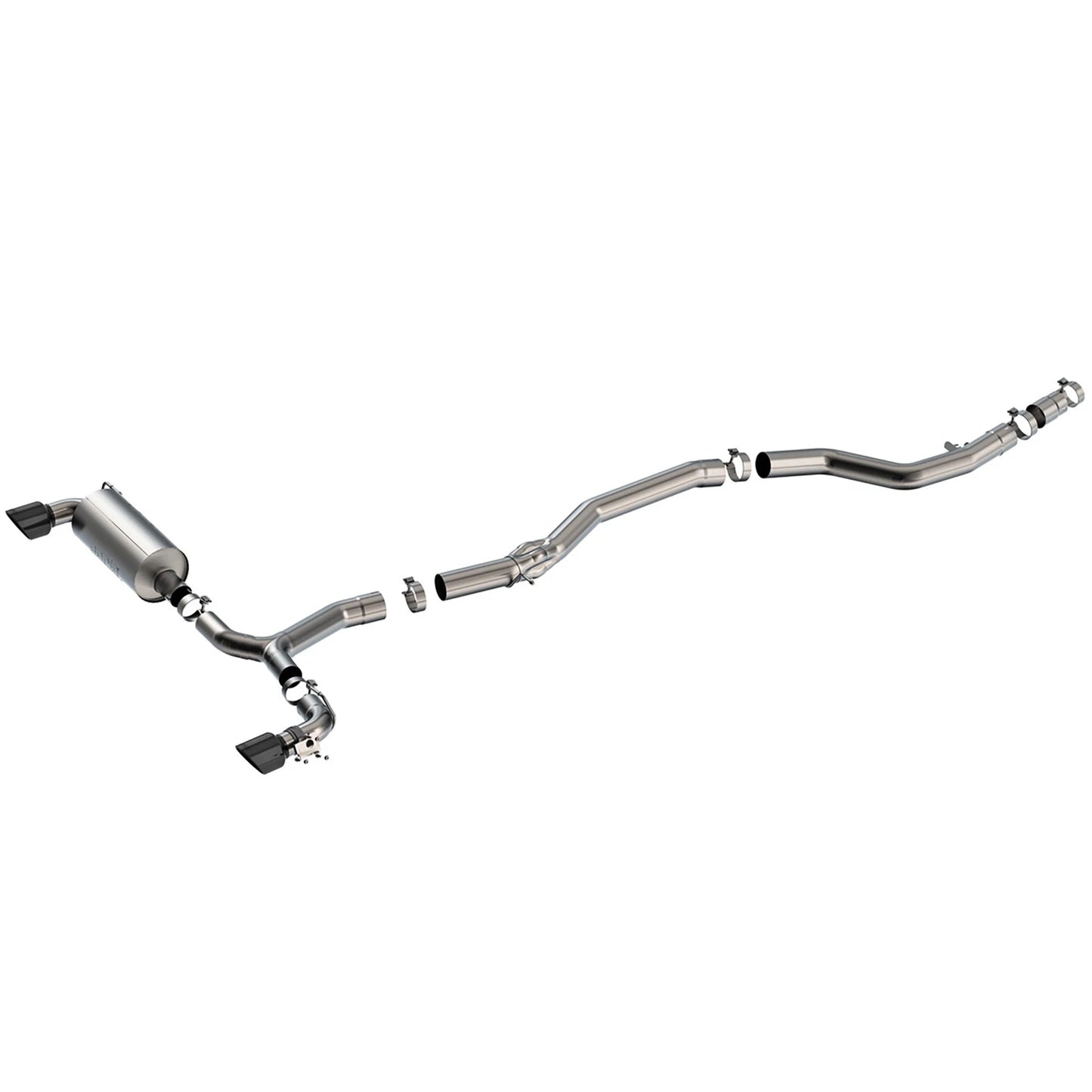 Borla 20-25 Toyota GR Supra ATAK Cat-Back Exhaust System w/ Black Chrome Tips