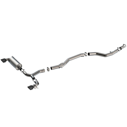 Borla 20-25 Toyota GR Supra ATAK Cat-Back Exhaust System w/ Black Chrome Tips