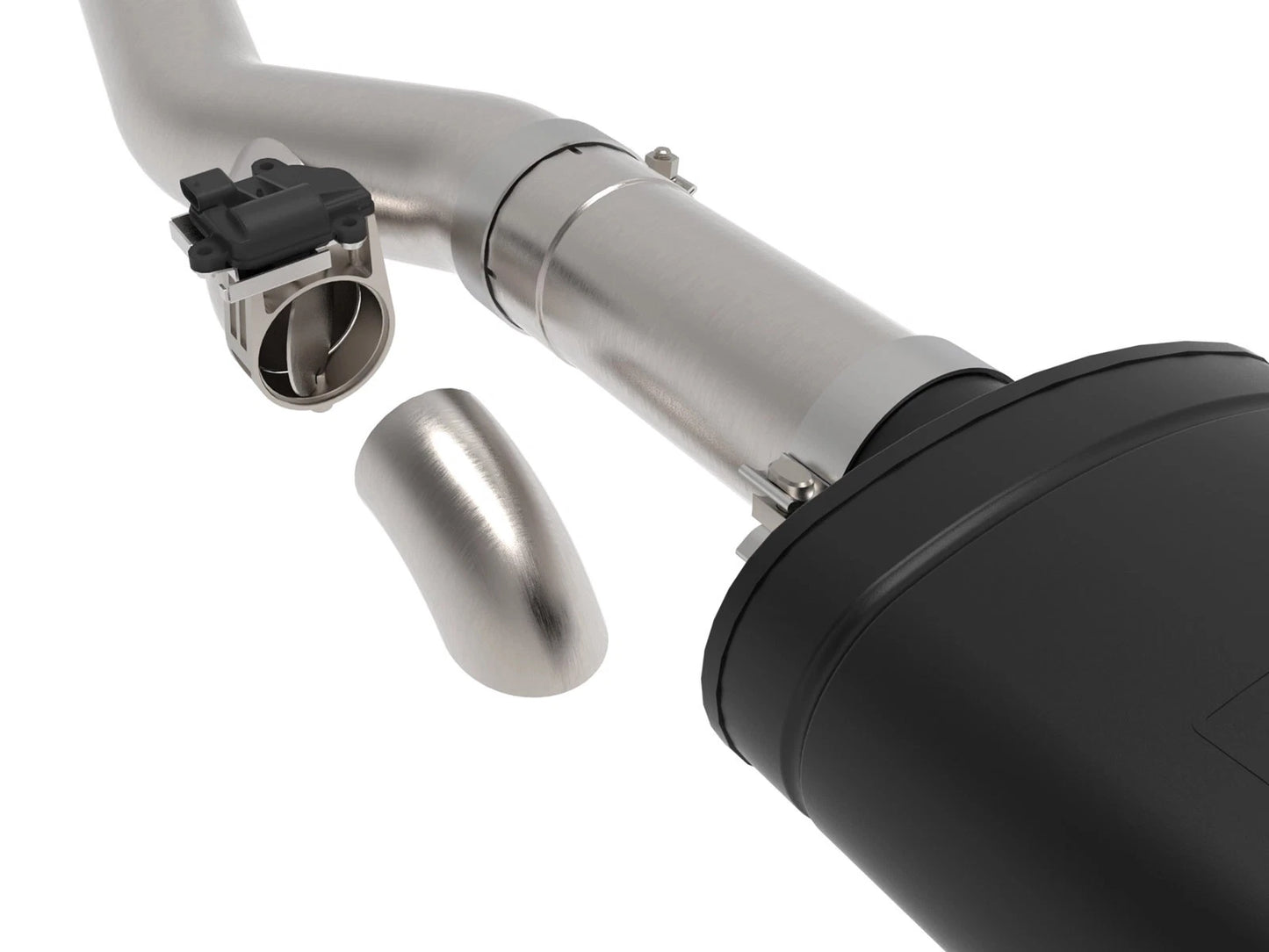 aFe Gemini XV 4in to Dual 3in 304 SS Cat-Back Exhaust w/ Cutout 19-21 GM Silverado/Sierra V8-6.2L