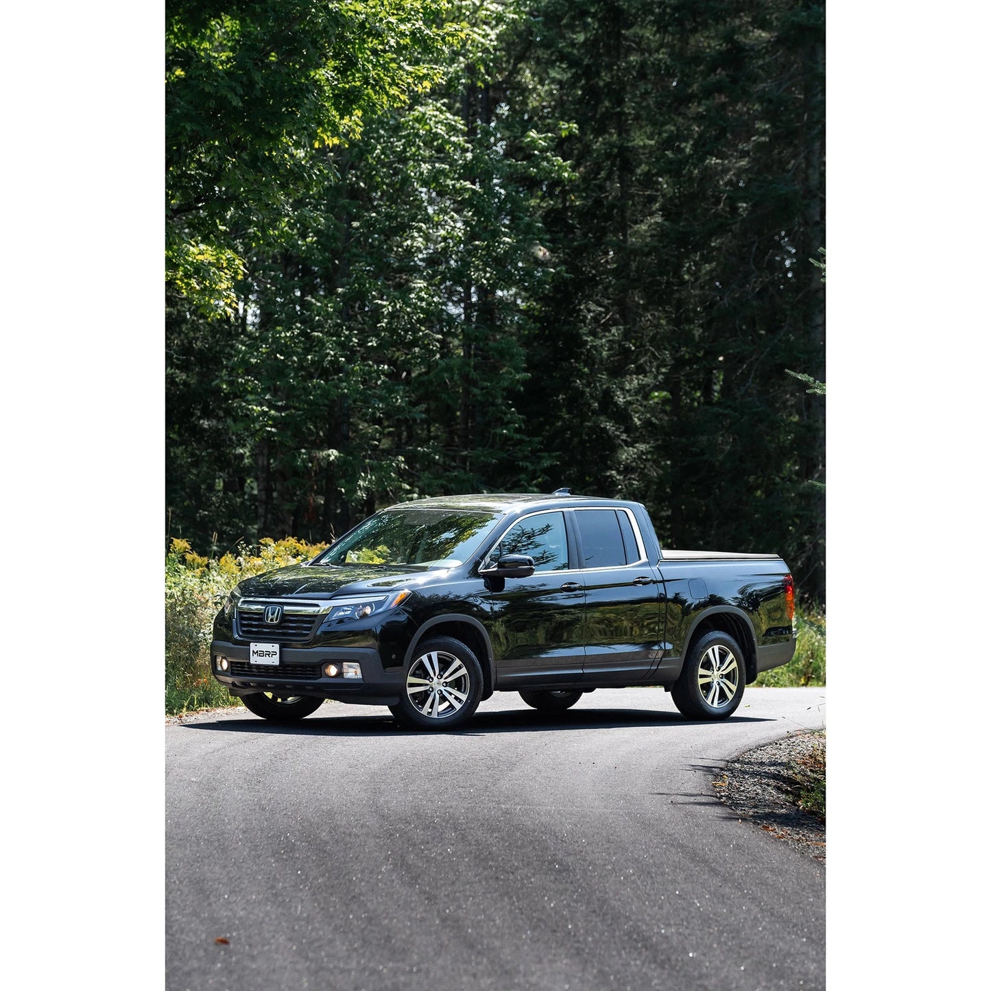 MBRP 17-20 Honda Ridgeline 3.6L Aluminized Steel 2.5in. Cat-Back Exhaust - Single Side
