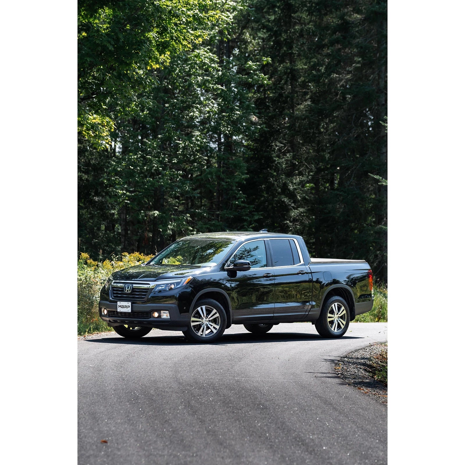 MBRP 17-20 Honda Ridgeline 3.6L Aluminized Steel 2.5in. Cat-Back Exhaust - Single Side