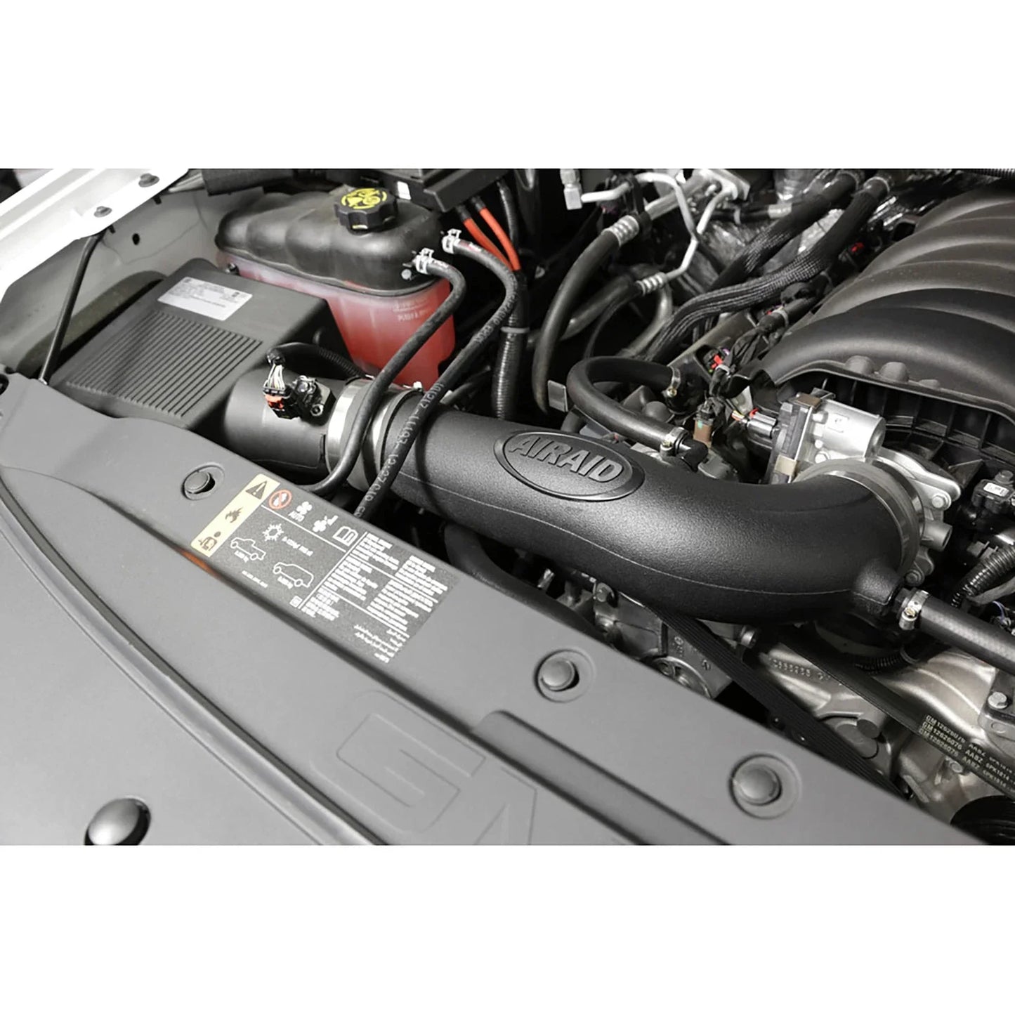 Airaid 17-18 GMC Sierra/Yukon V8-6.2L F/I Jr Intake Kit - Oiled / Red Media