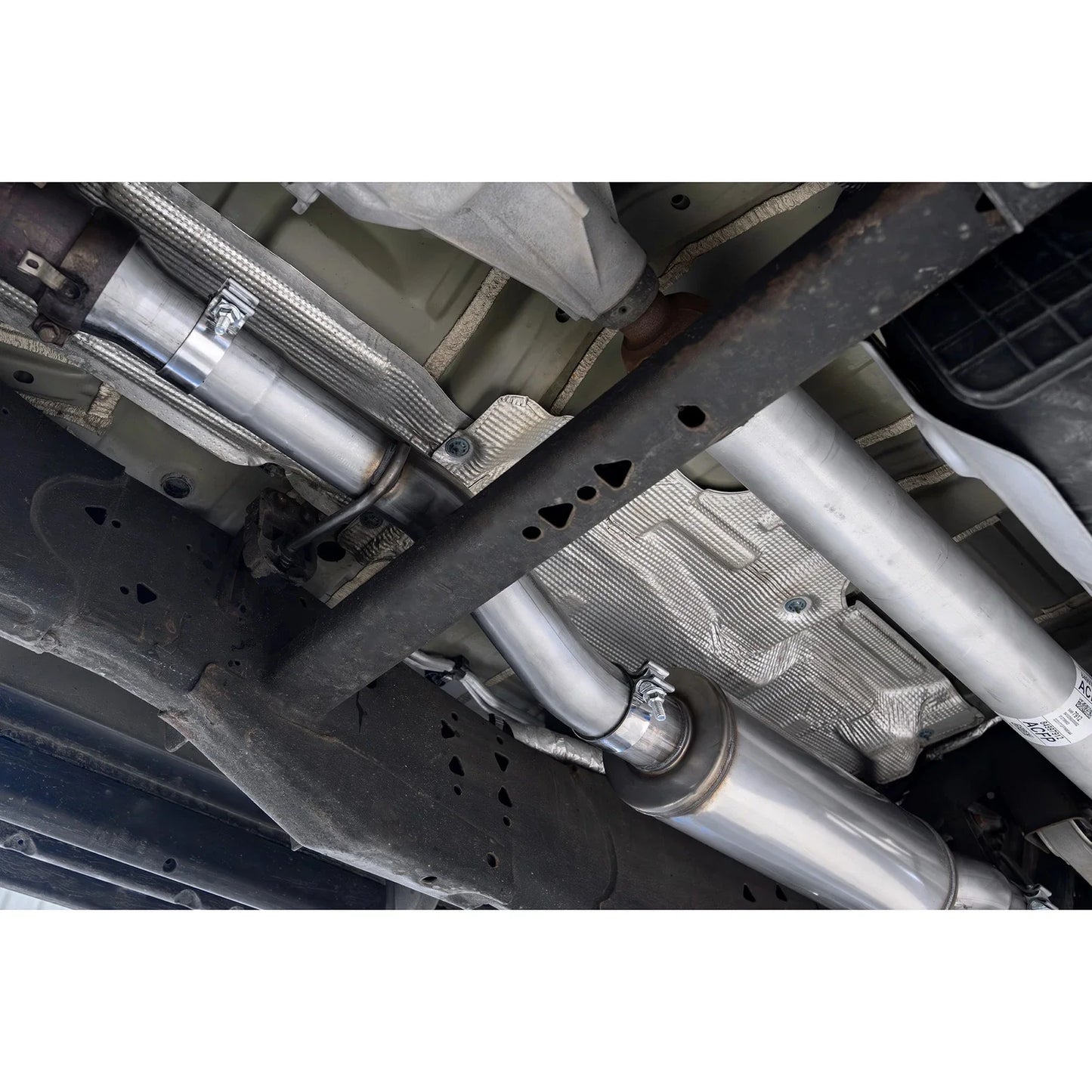 MBRP 2021+ Chevy Tahoe / GMC Yukon T304 SS 3in Cat-Back Dual Split Exhaust w/ Quad Carbon Fiber Tips