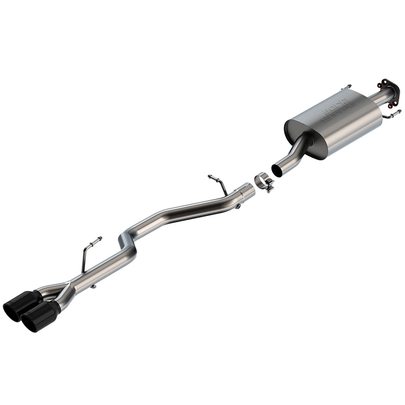 Borla 21-22 Toyota Highlander XSE V6 S-Type Axle-Back - Black Chrome