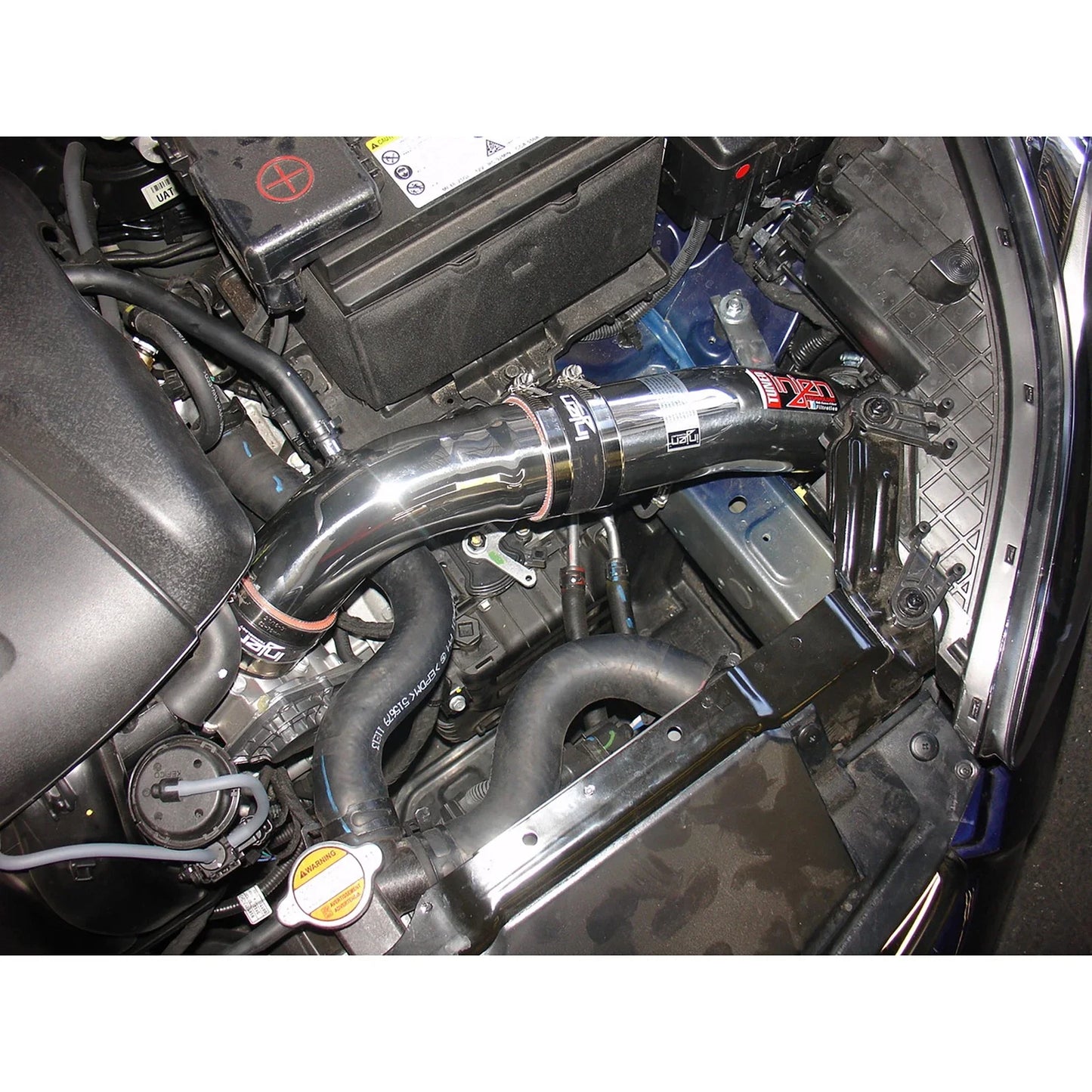 Injen 2014 Kia Forte 1.8L 4 Cyl. Black Two piece Cold Air Intake (Converts to Short Ram Intake)