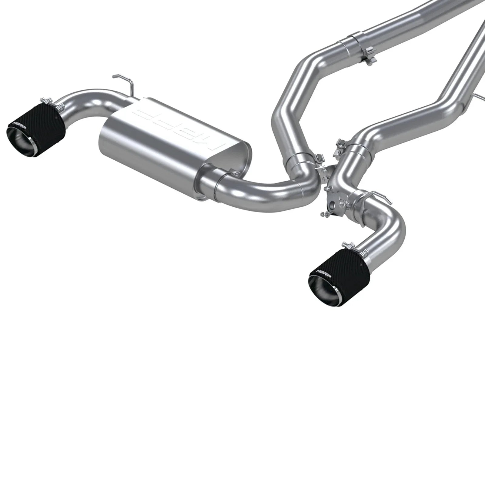 MBRP 2020+ Toyota Supra 3.0L 3in Catback Dual Rear Carbon Fiber Tips - T304