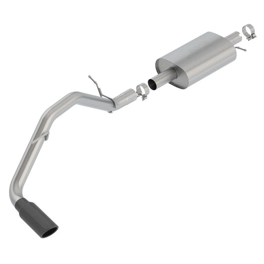 Borla 2019 Ford Ranger XL/XLT/Lariat 2.3L 2/4WD WB S-Type Catback Exhaust w/ Blk Chrome Tip