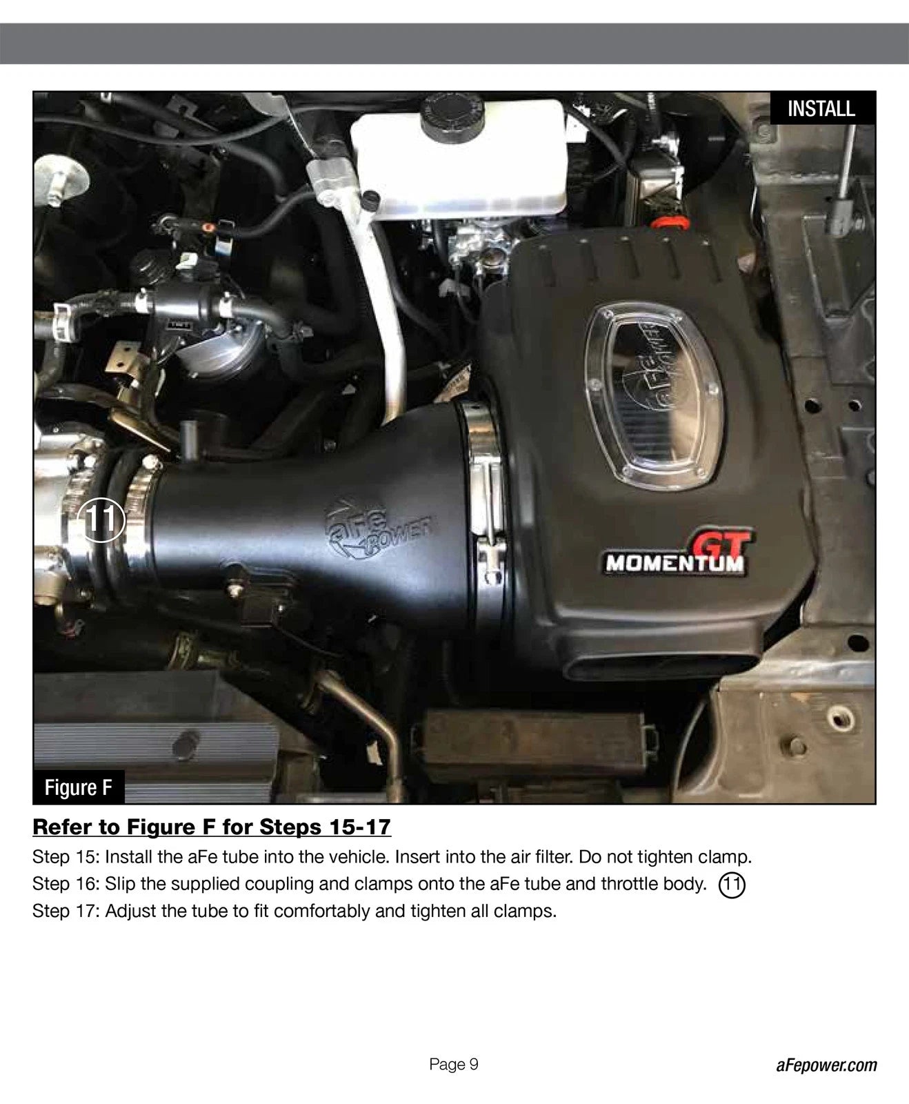 aFe Momentum GT Pro DRY S Cold Air Intake System 17-18 Nissan Titan V8 5.6L