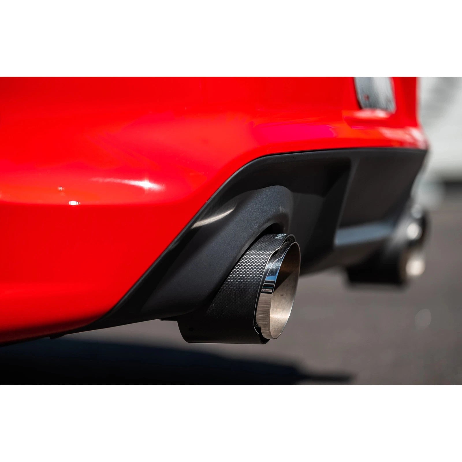 MBRP 17-21 Charger 5.7/6.1/6.4L 3in Dual Rear Exit SS Catback Exhaust w/ Carbon Fiber Tips