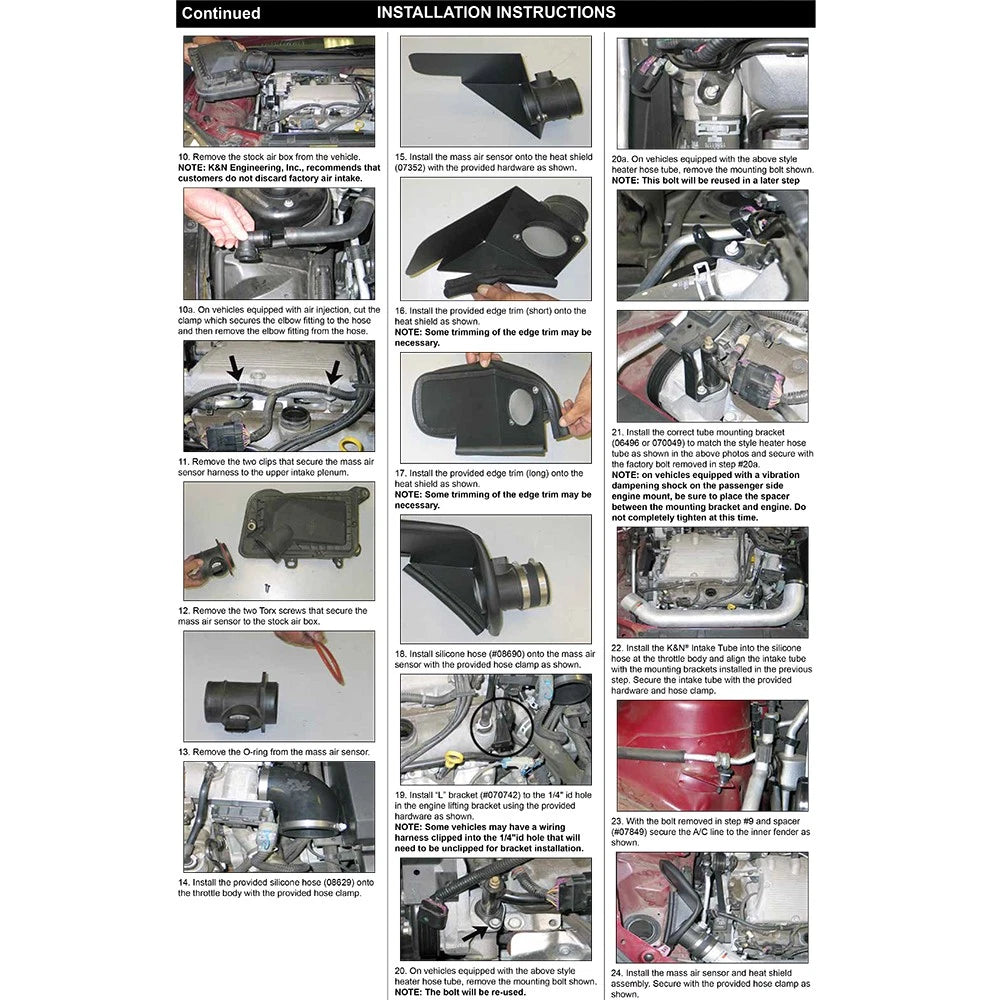 K&N 05-10 Pontiac G6 3.5L Typhoon Intake