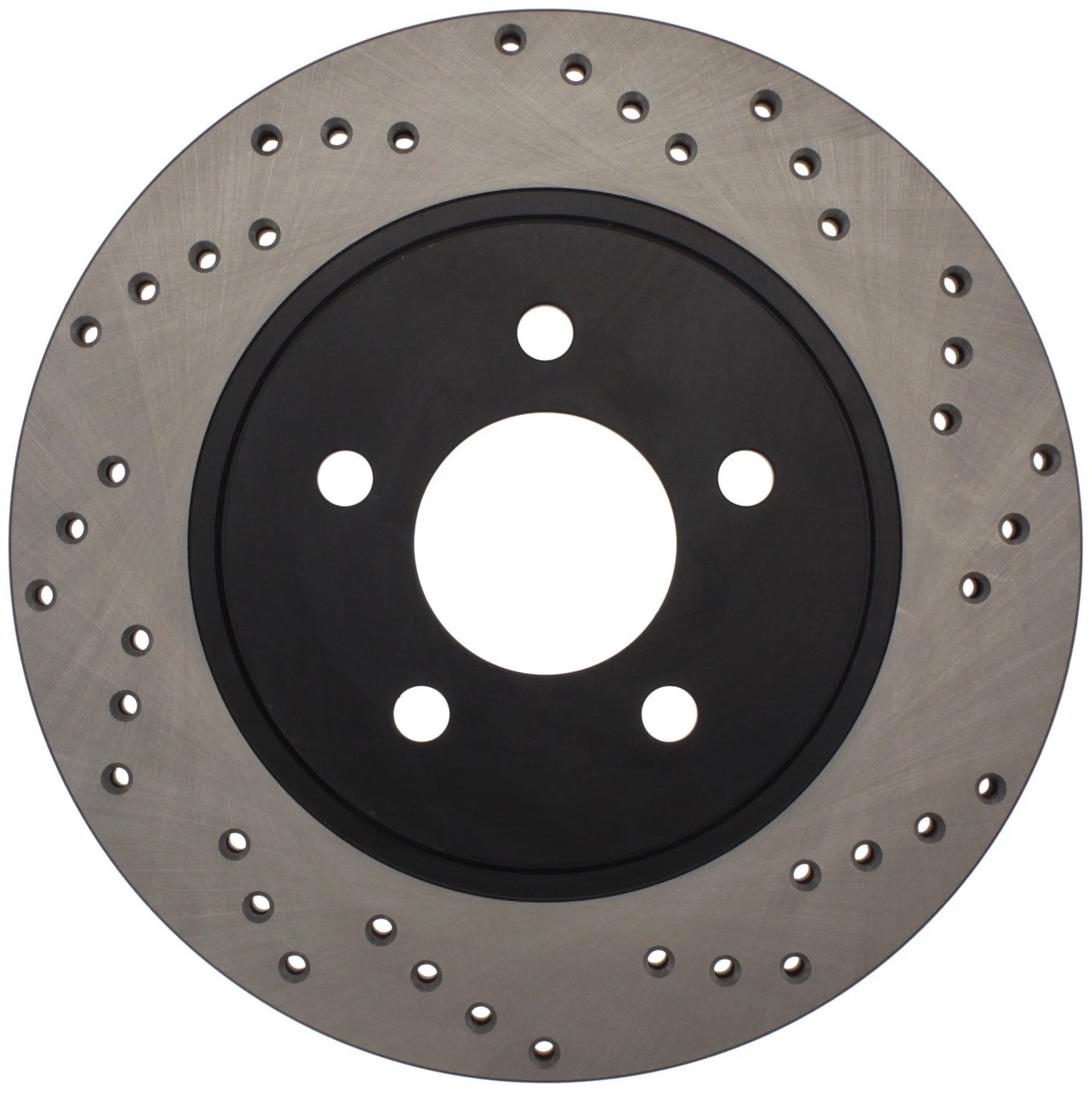 StopTech 05-10 Ford Mustang V6/4.0L / GT V8/4.6L Cross Drilled Right Rear Rotor