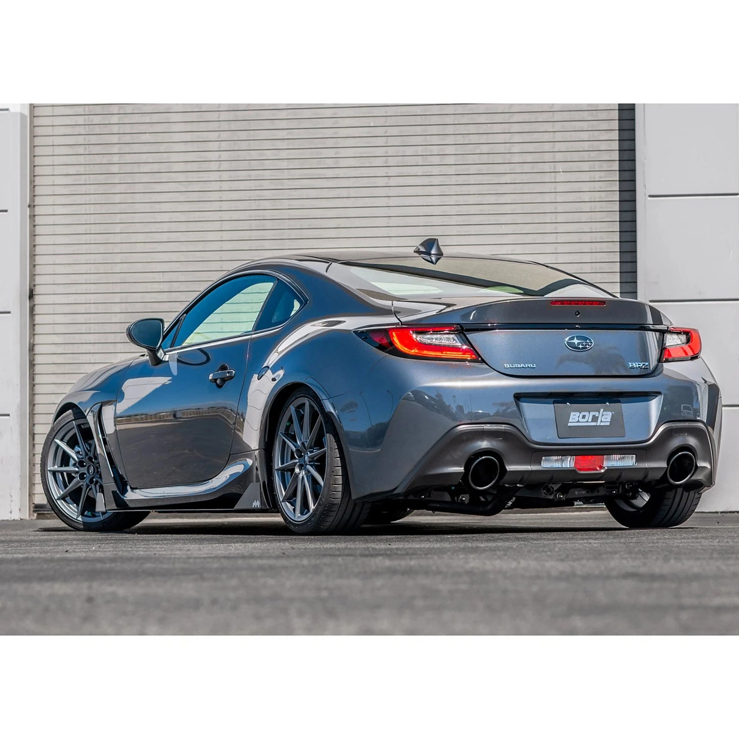 Borla 22-23 Subaru BRZ/Toyota GR86 2.4L RWD AT/MT ATAK Catback Exhaust - Black Chrome Tips