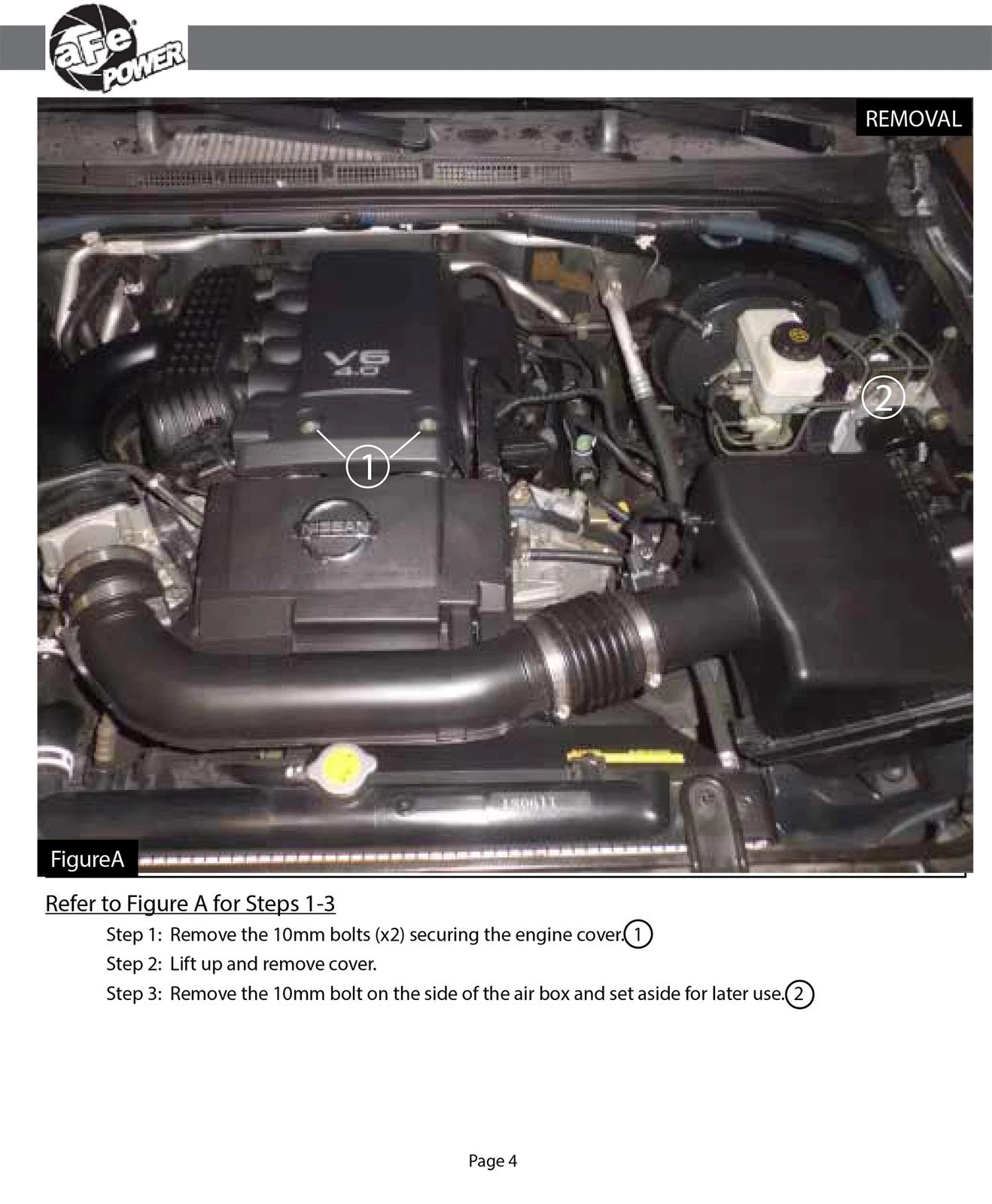 aFe Momentum GT PRO 5R Stage-2 Intake System 05-15 Nissan Xterra 4.0L V6