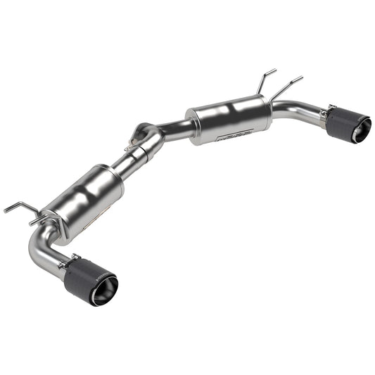 MBRP 19-23 Mazda 3 Hatchback T304SS 2.5in Axle-Back, Dual Rear Exit w/Carbon Fiber Tips
